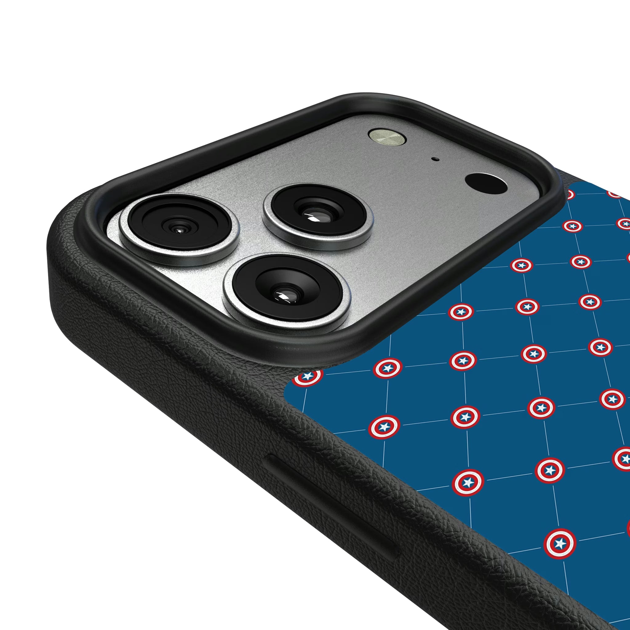 Marvel Avengers Captain America Pattern iPhone MagSafe Compatible Phone Case for Apple iPhone - Detail#Device_iPhone 17 Pro Max