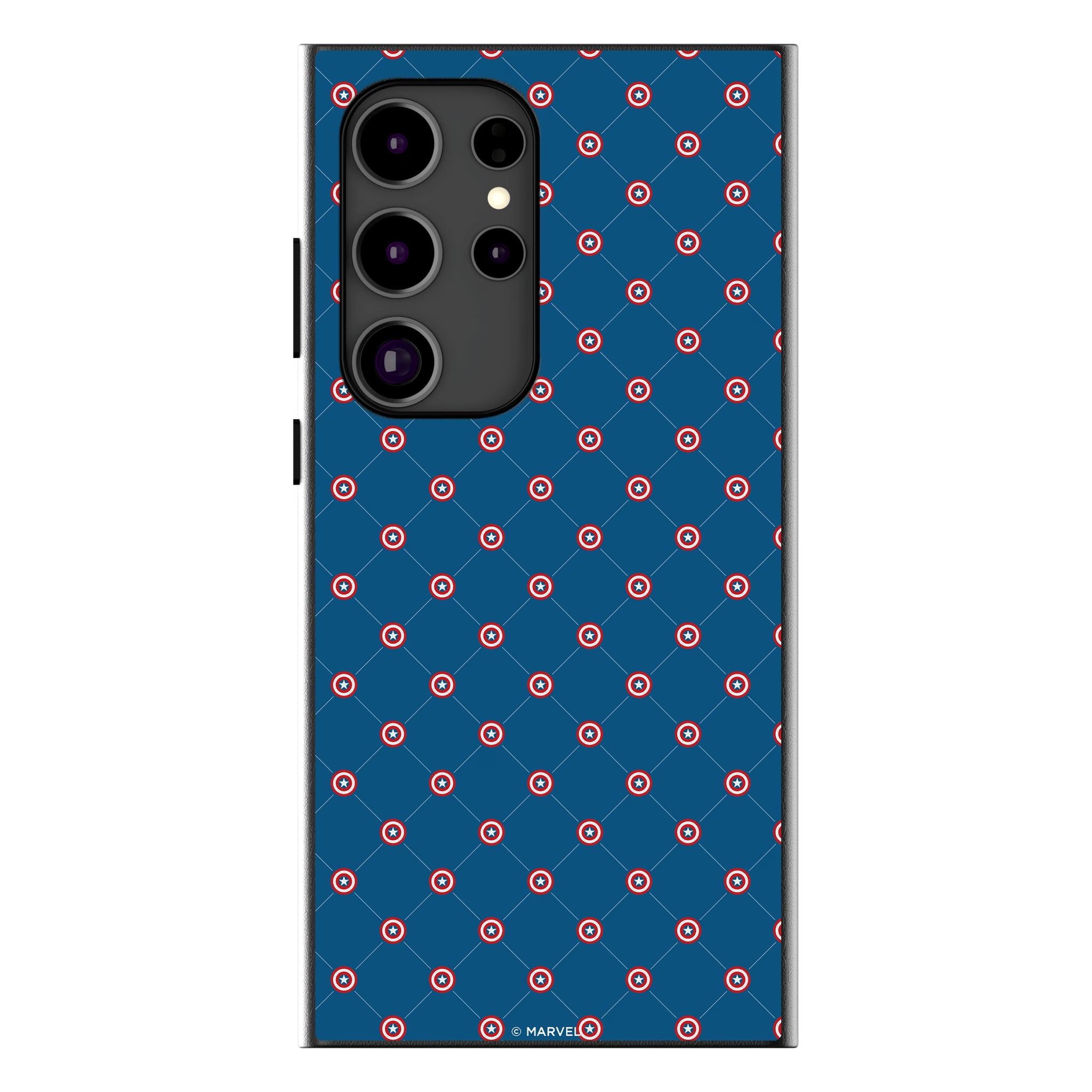 Marvel Avengers Captain America Pattern Galaxy MagSafe Compatible Phone Case for Samsung Galaxy