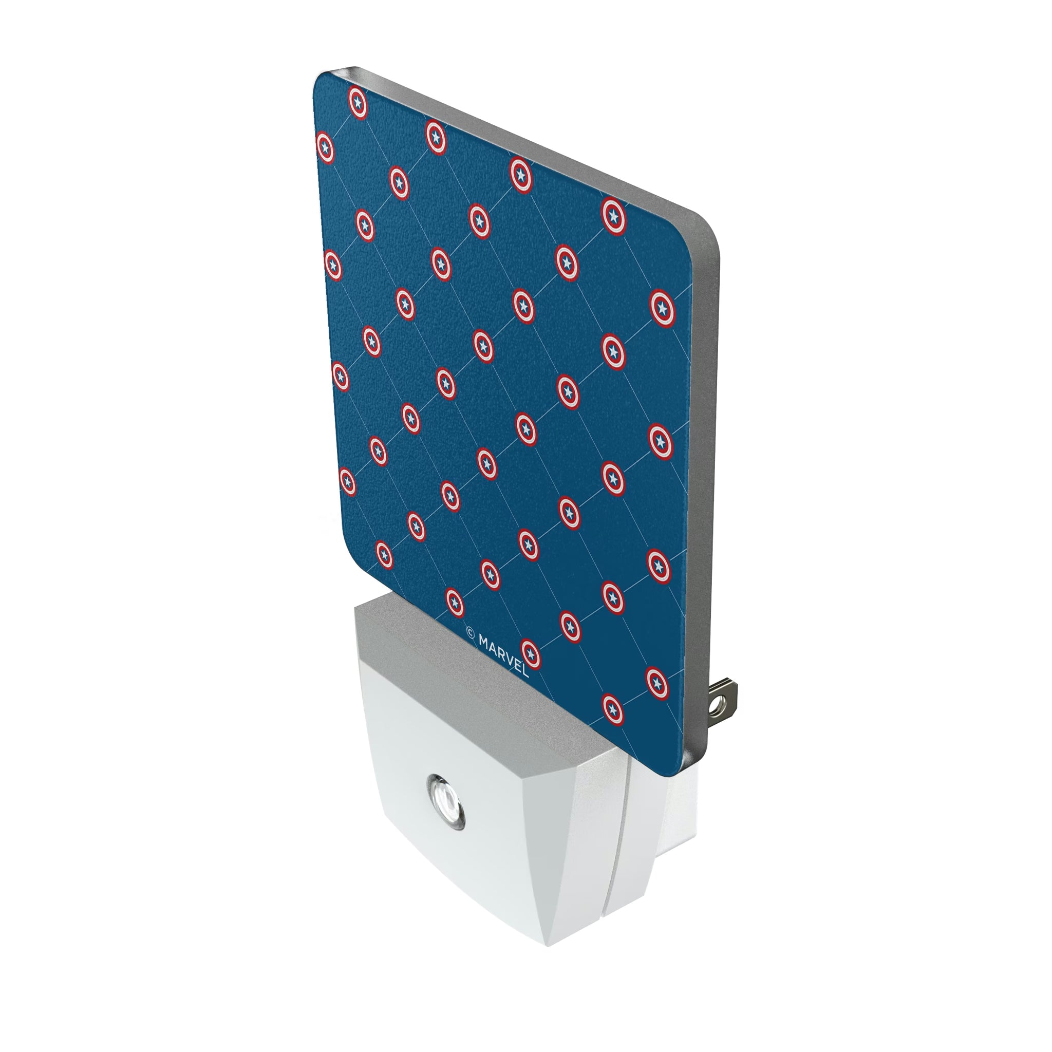 Marvel Avengers Captain America Pattern Night Light 2-Pack - Isometric View