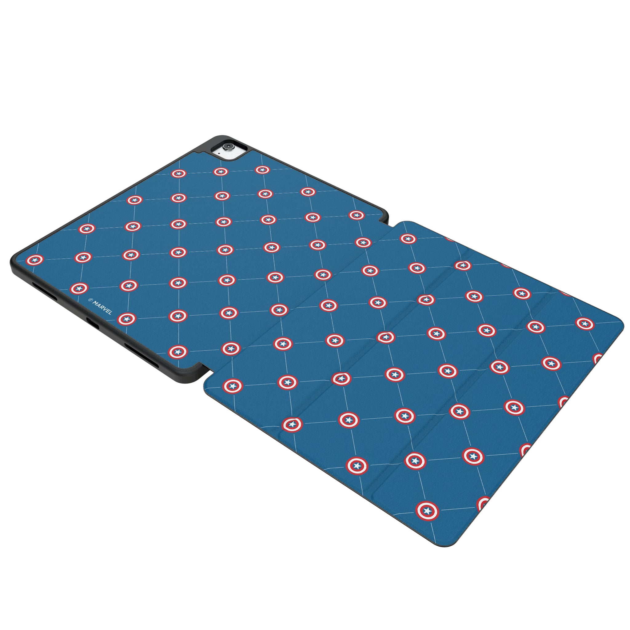 Marvel Avengers Captain America Pattern iPad Tablet Case for Apple iPad