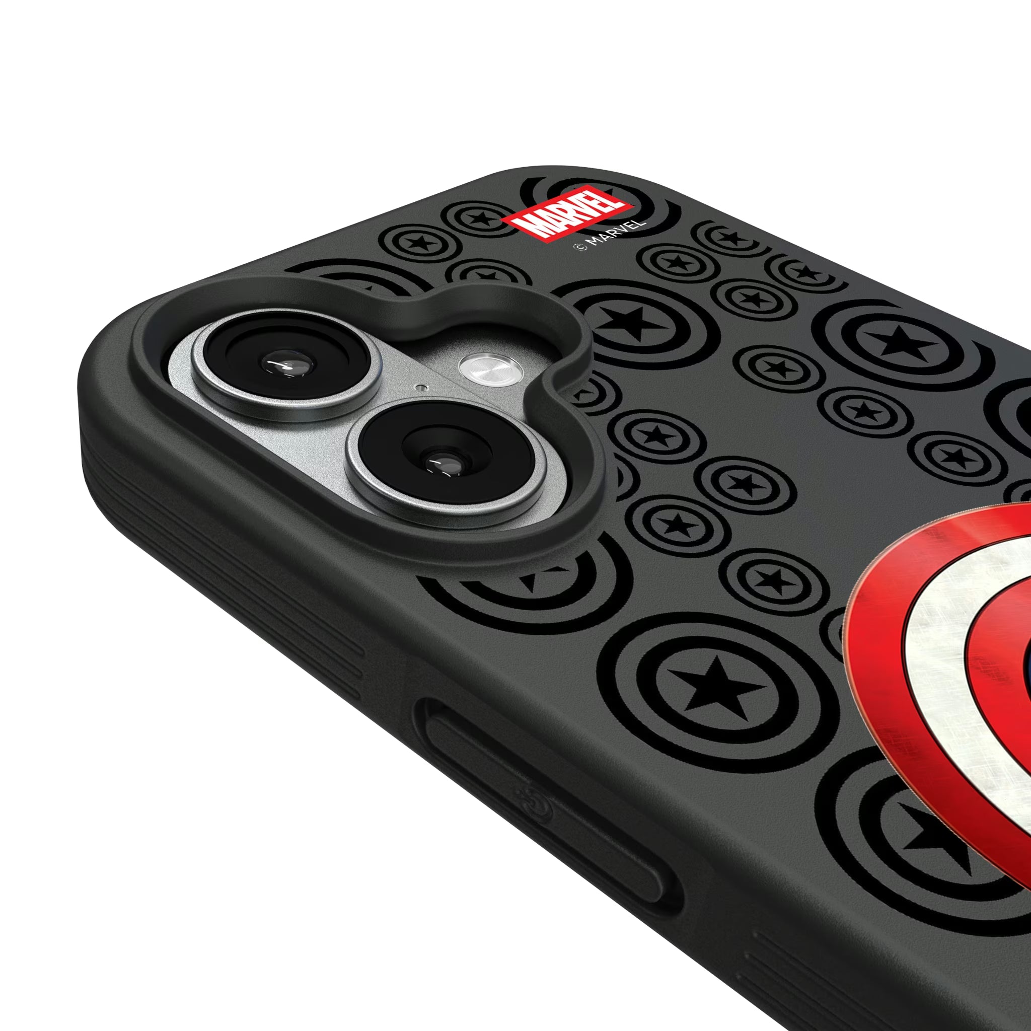 Marvel Avengers Captain America Personalized Sigil
 iPhone Bump Phone Case for Apple iPhone - Detail#Device_iPhone 17