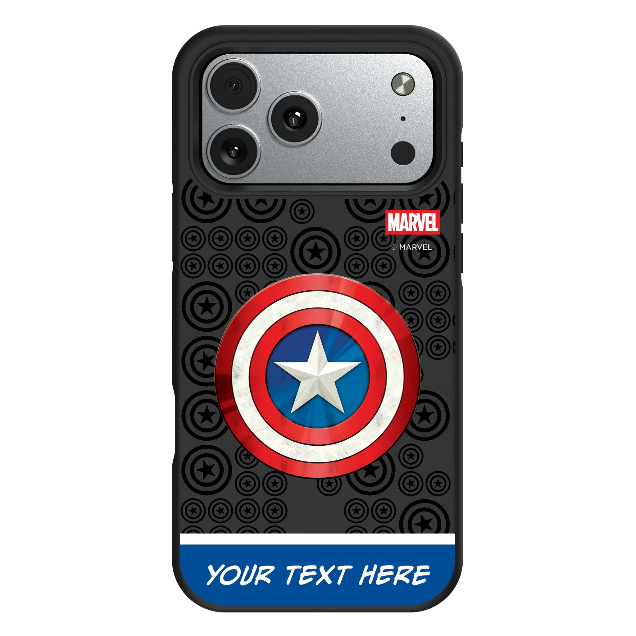 Marvel Avengers Captain America Personalized Sigil
 iPhone Bump Phone Case for Apple iPhone#Device_iPhone 17 Pro Max