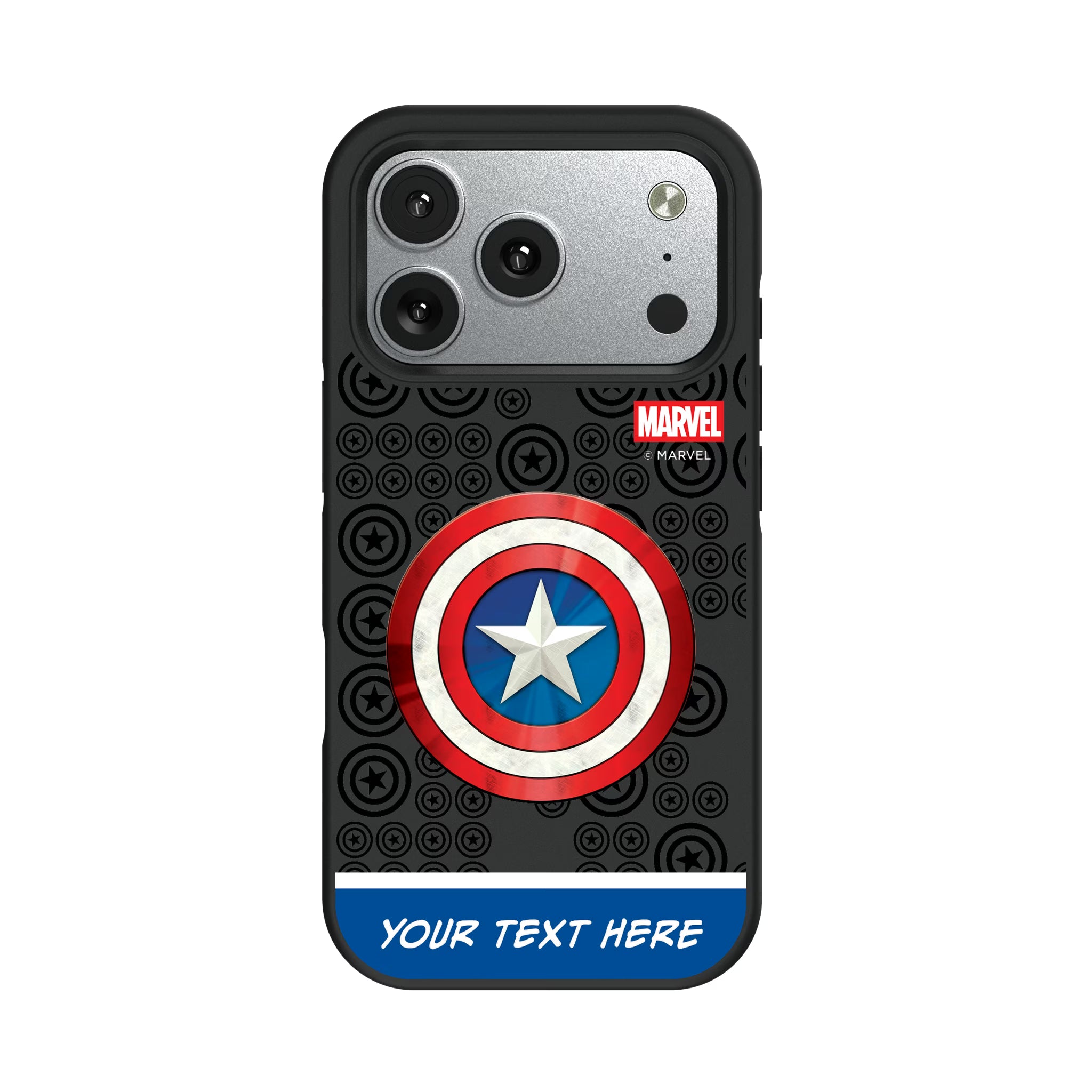 Marvel Avengers Captain America Personalized Sigil
 iPhone Bump Phone Case for Apple iPhone#Device_iPhone 17 Pro