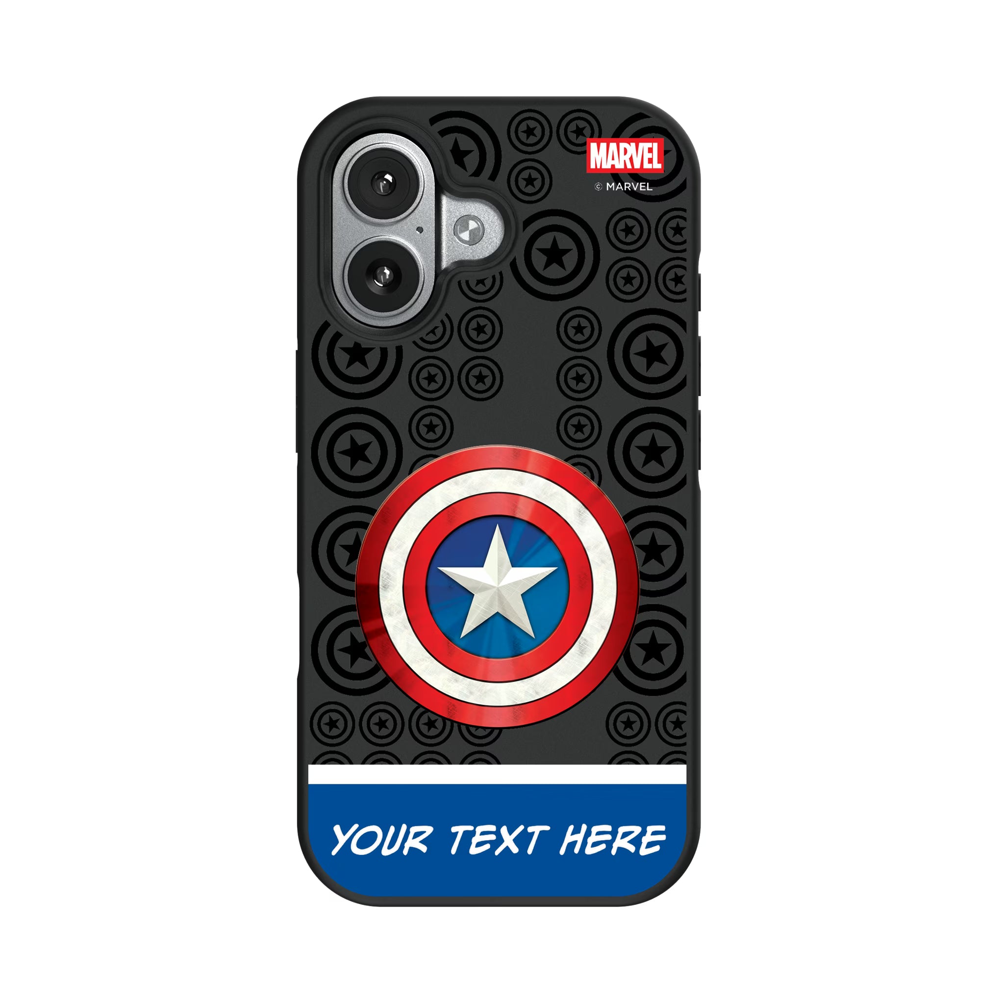 Marvel Avengers Captain America Personalized Sigil
 iPhone Bump Phone Case for Apple iPhone#Device_iPhone 17