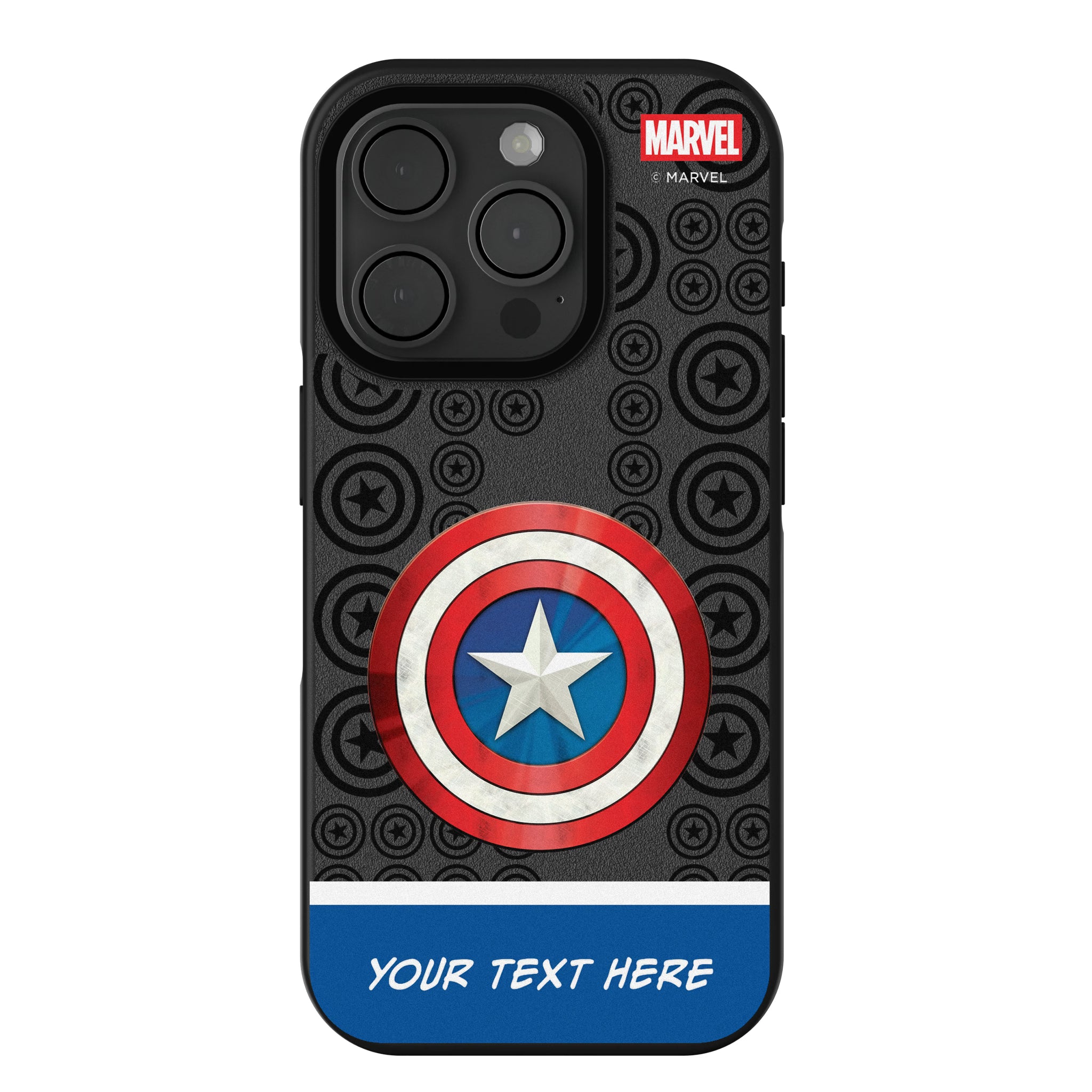 Marvel Avengers Captain America Personalized Sigil
 iPhone Bump Phone Case for Apple iPhone