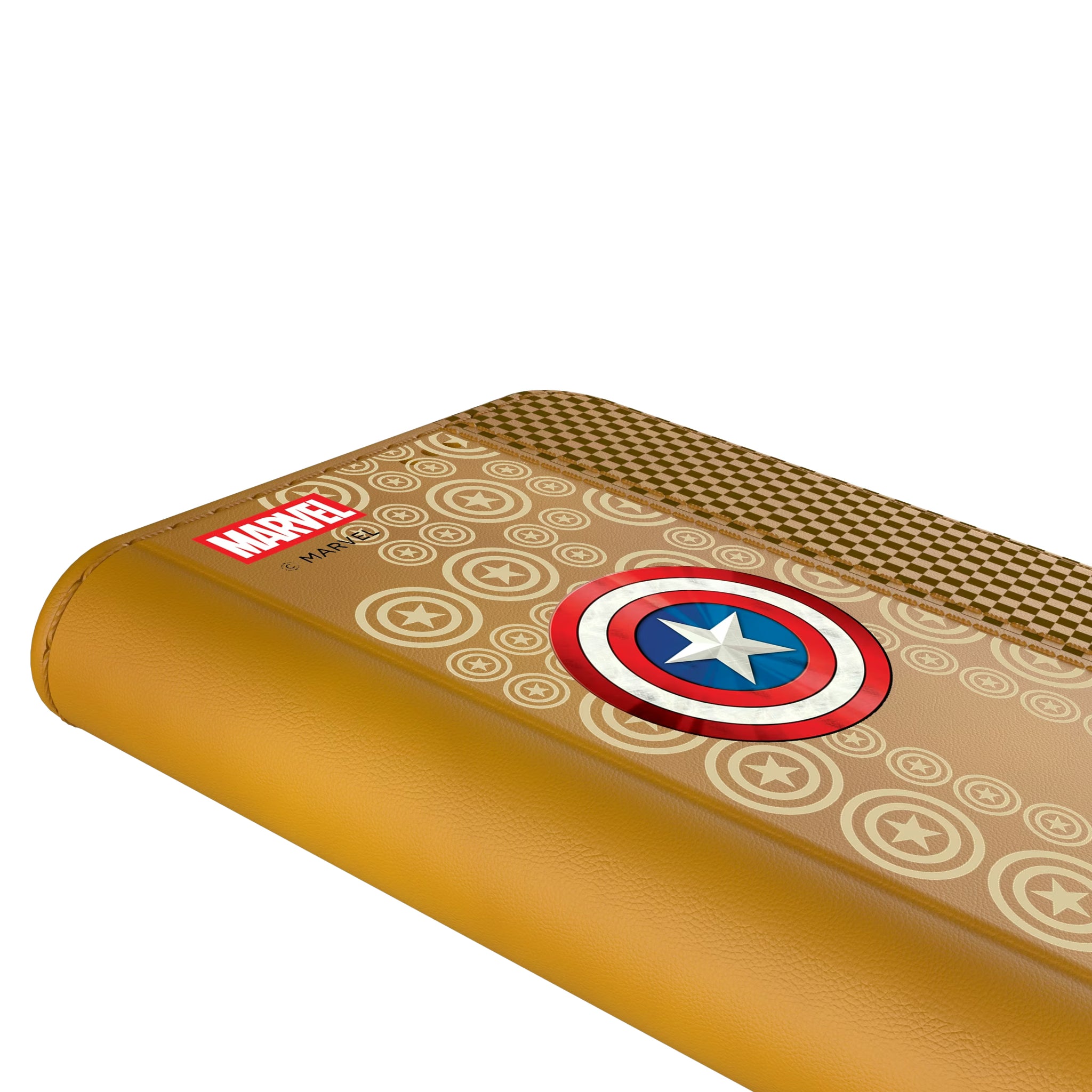Marvel Avengers Captain America Personalized Sigil
 iPhone Folio Phone Case for Apple iPhone - Detail#Device_iPhone 15 Pro