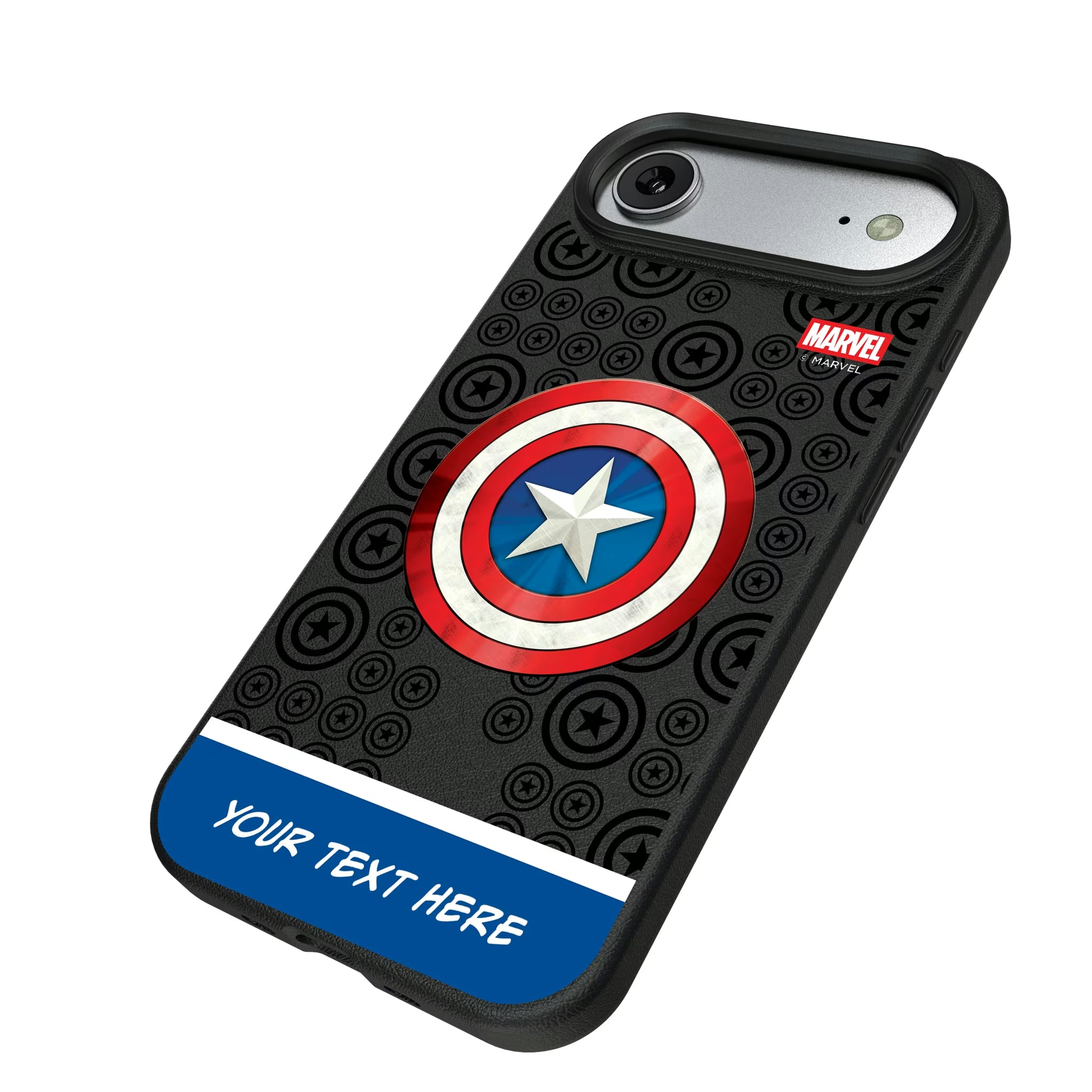 Marvel Avengers Captain America Personalized Sigil
 iPhone MagSafe Compatible Phone Case for Apple iPhone - Isometric View#Device_iPhone Air
