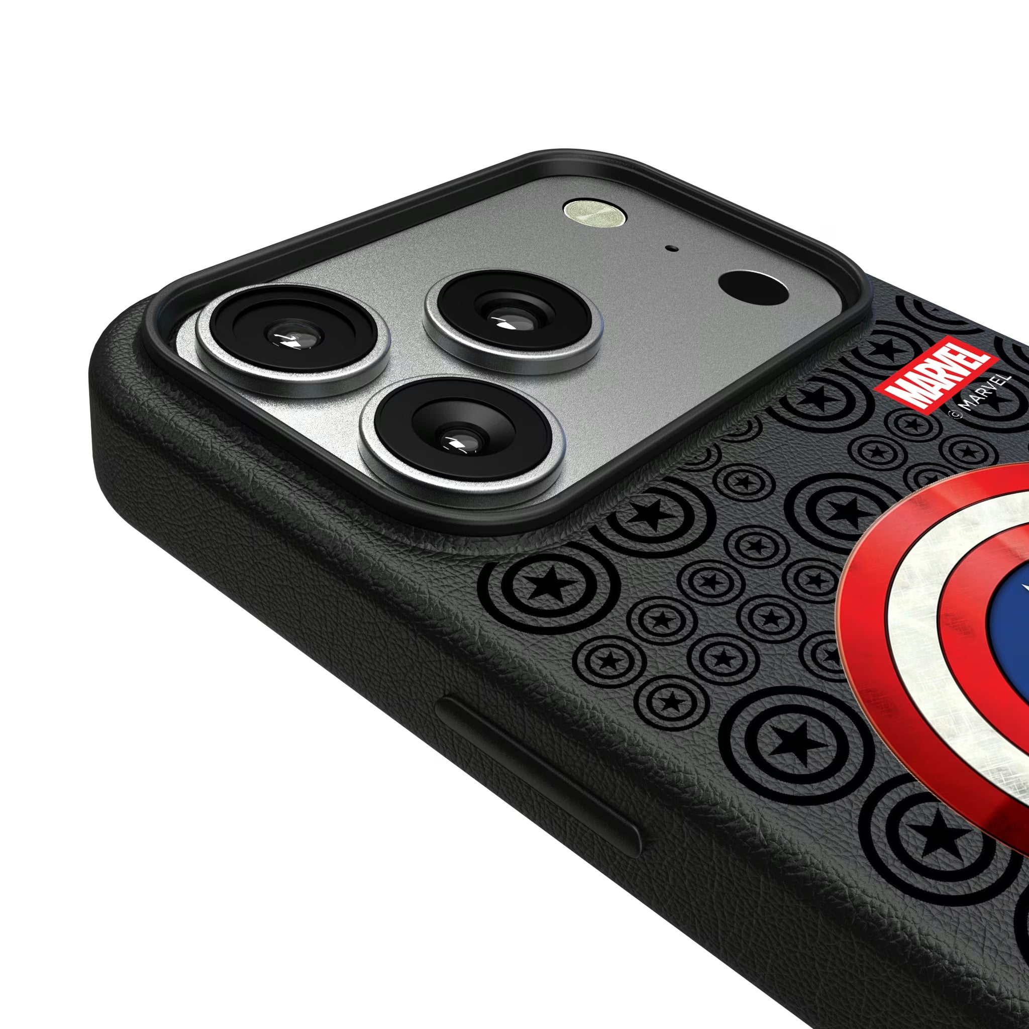 Marvel Avengers Captain America Personalized Sigil
 iPhone MagSafe Compatible Phone Case for Apple iPhone - Detail#Device_iPhone 17 Pro