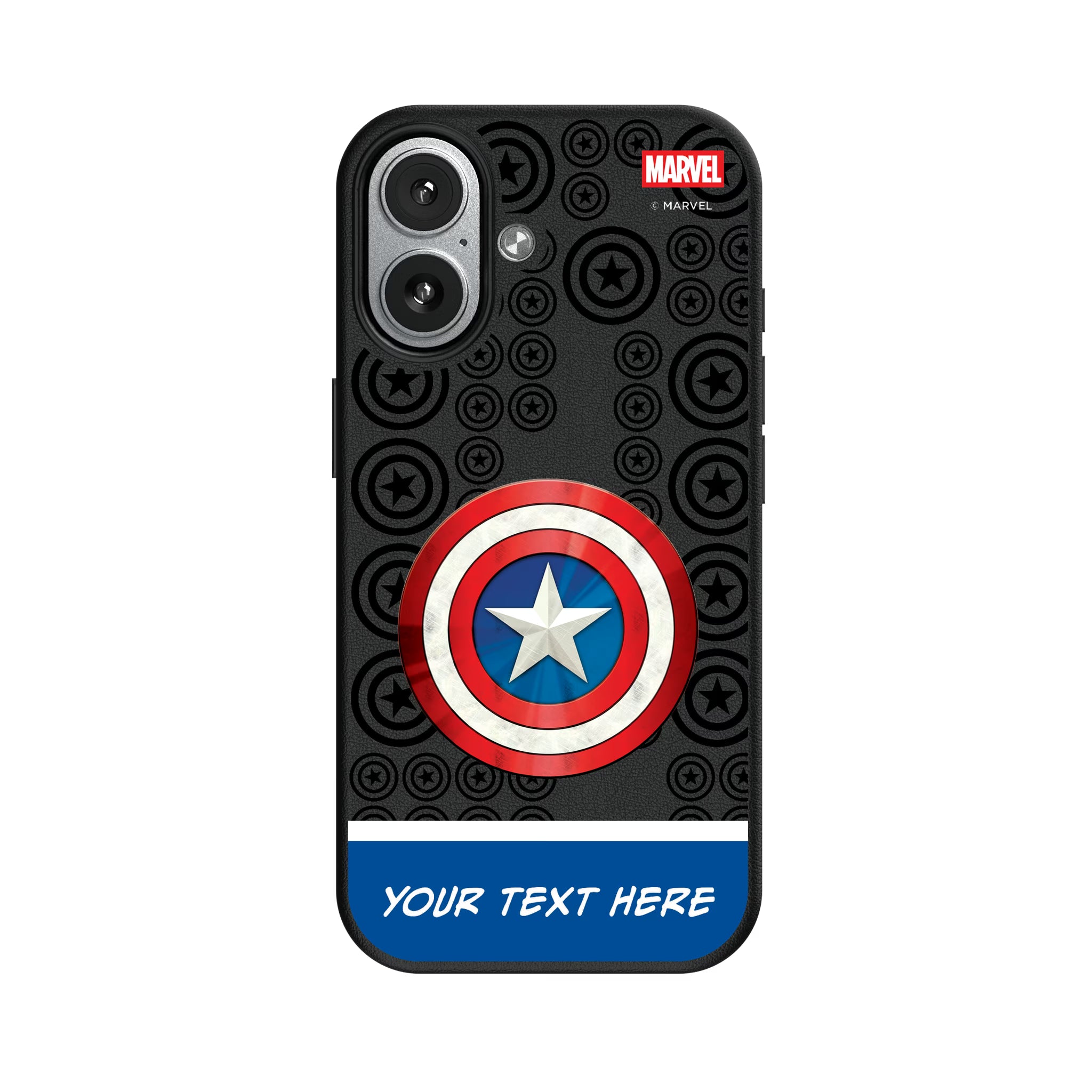 Marvel Avengers Captain America Personalized Sigil
 iPhone MagSafe Compatible Phone Case for Apple iPhone#Device_iPhone 17