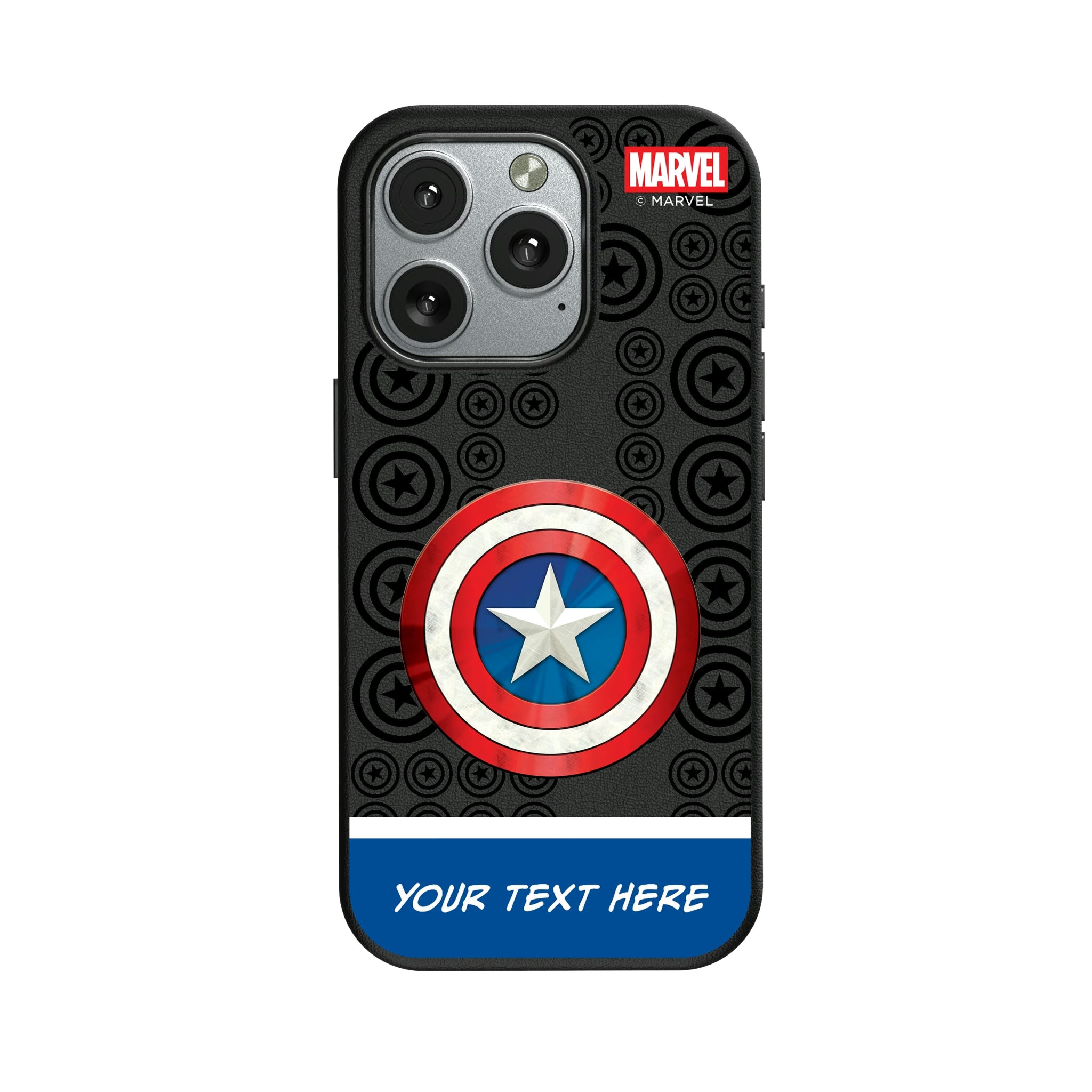Marvel Avengers Captain America Personalized Sigil
 iPhone MagSafe Compatible Phone Case for Apple iPhone