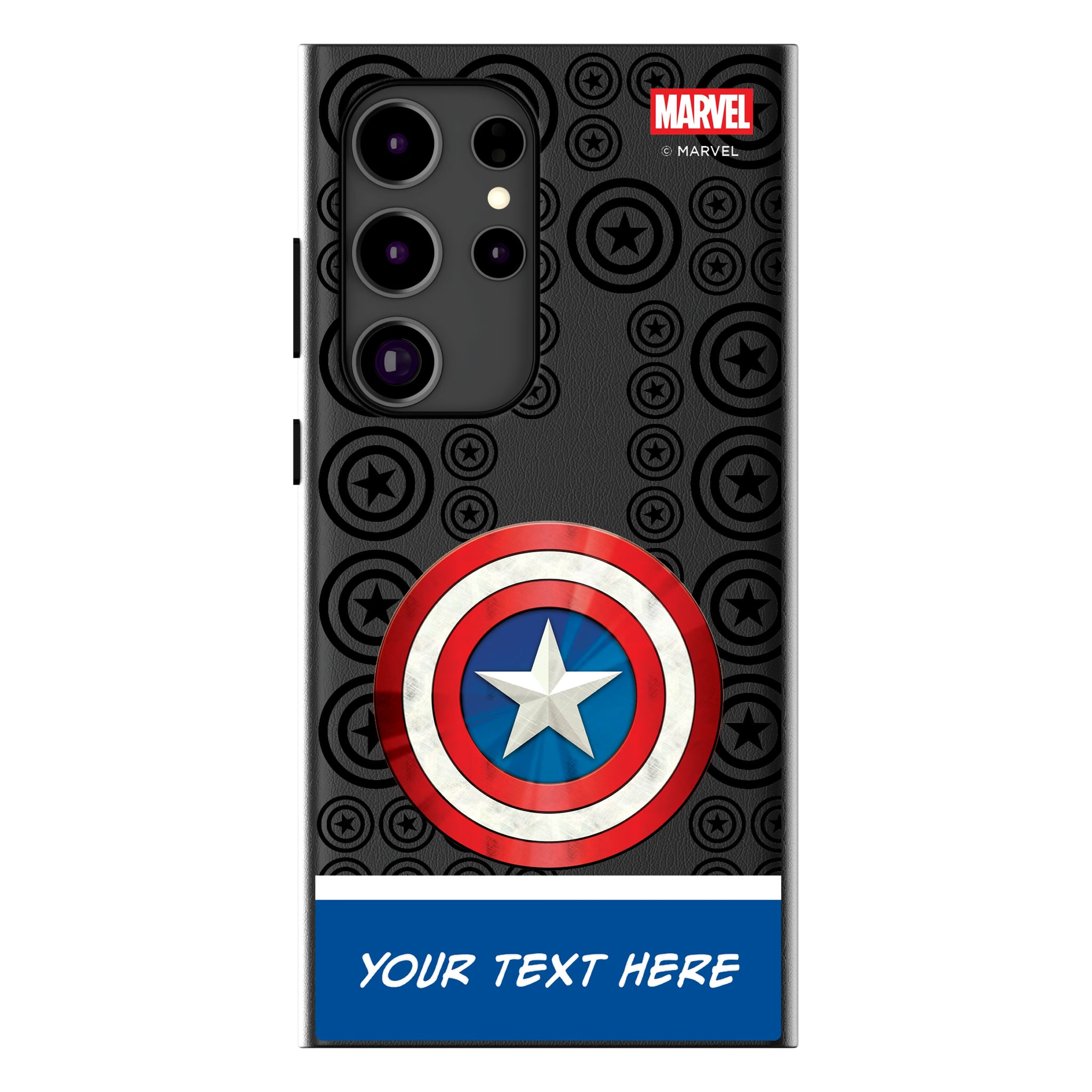 Marvel Avengers Captain America Personalized Sigil
 Galaxy MagSafe Compatible Phone Case for Samsung Galaxy