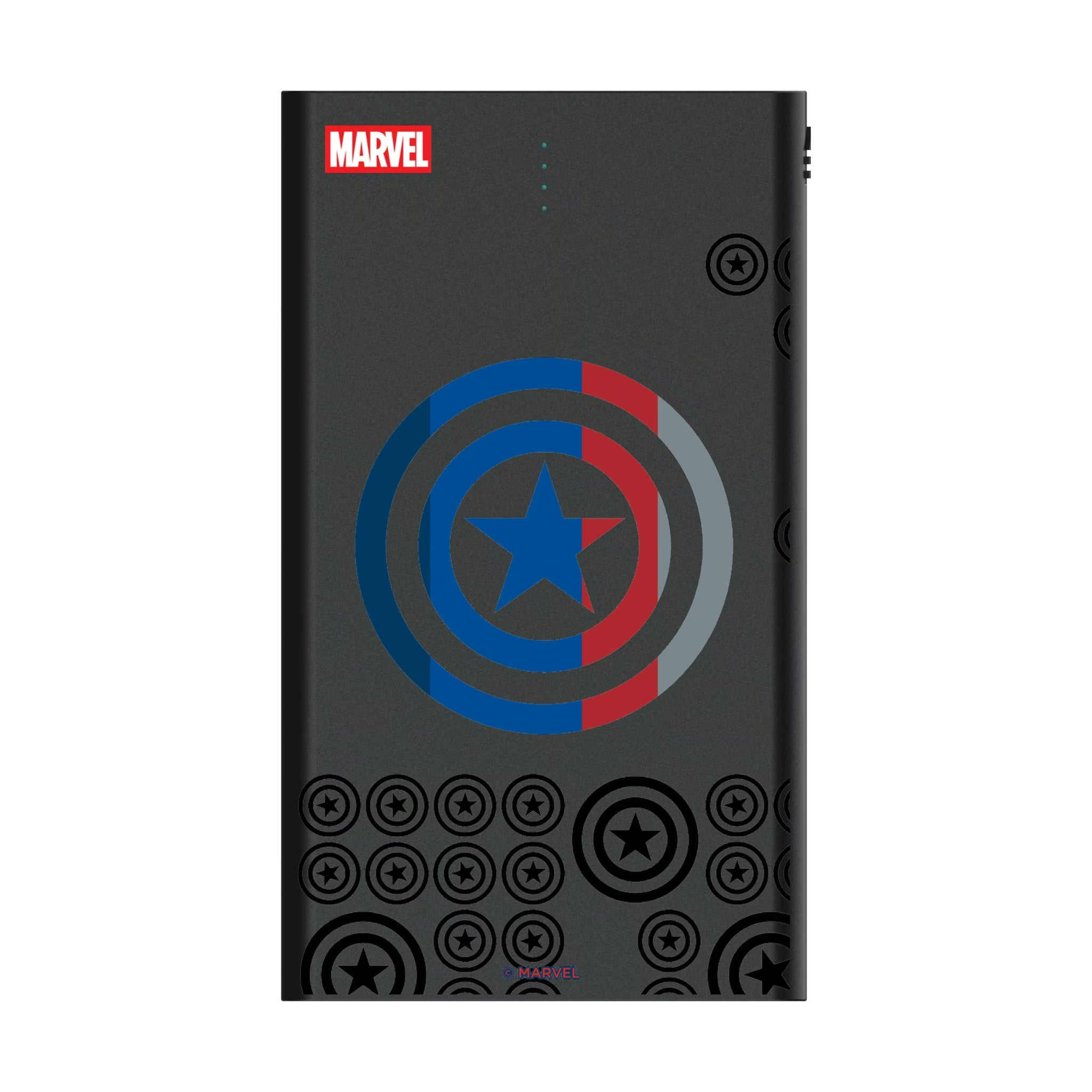 Marvel Avengers Captain America Sigil 5000mAh Flat Powerbank