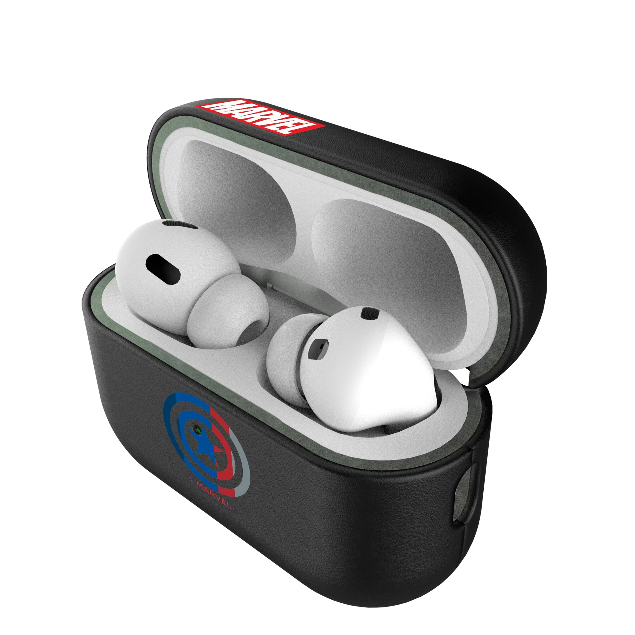 Marvel Avengers Captain America Sigil AirPods AirPod Case Cover#Device_AirPods Pro 2nd Gen