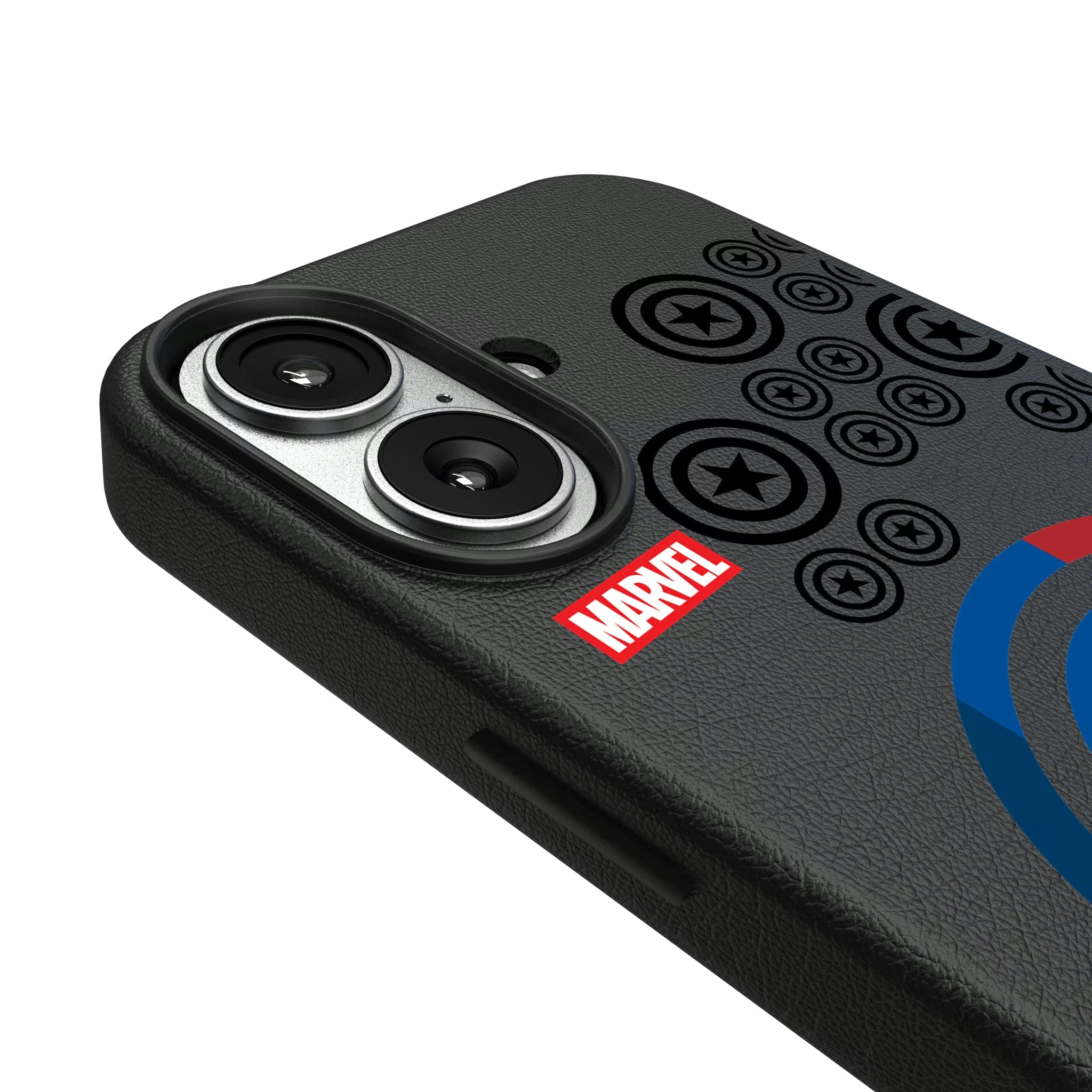 Marvel Avengers Captain America Sigil iPhone MagSafe Compatible Phone Case for Apple iPhone - Detail#Device_iPhone 17