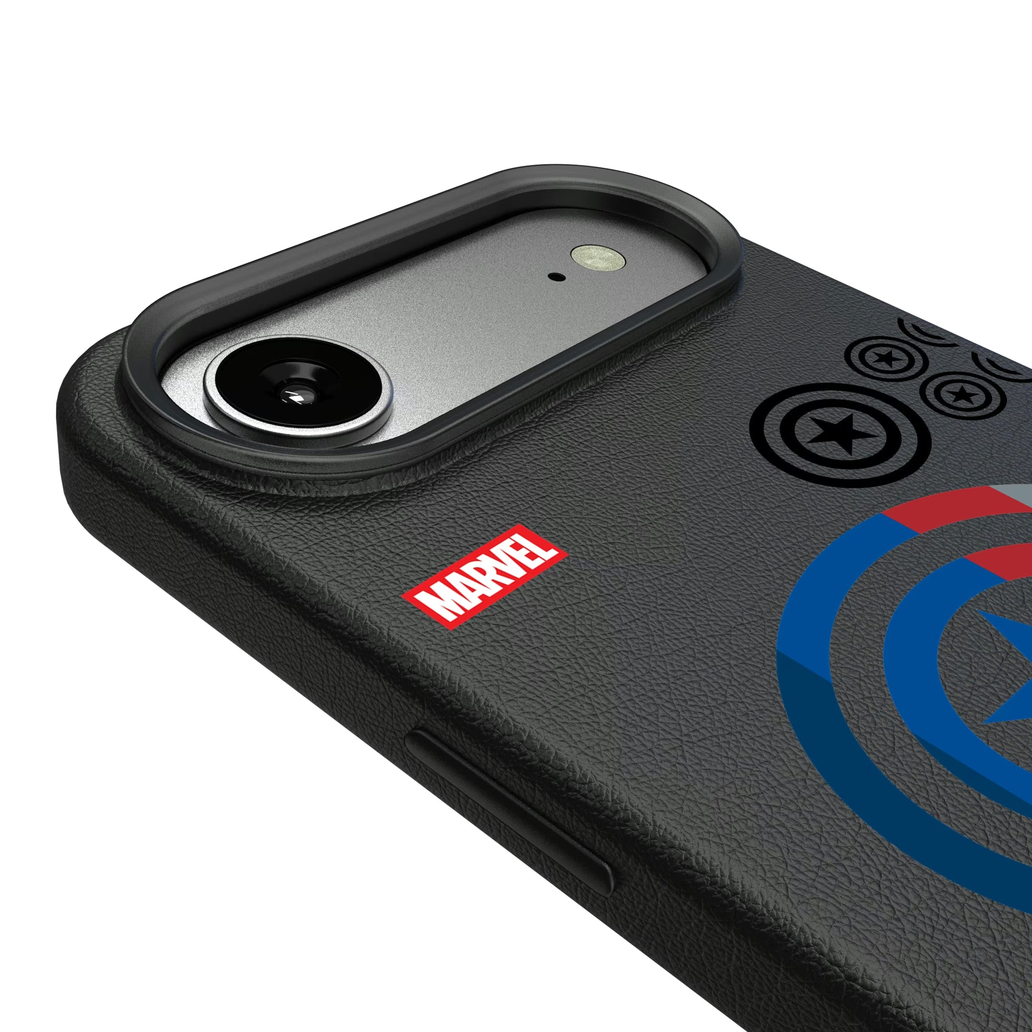 Marvel Avengers Captain America Sigil iPhone MagSafe Compatible Phone Case for Apple iPhone - Detail#Device_iPhone Air