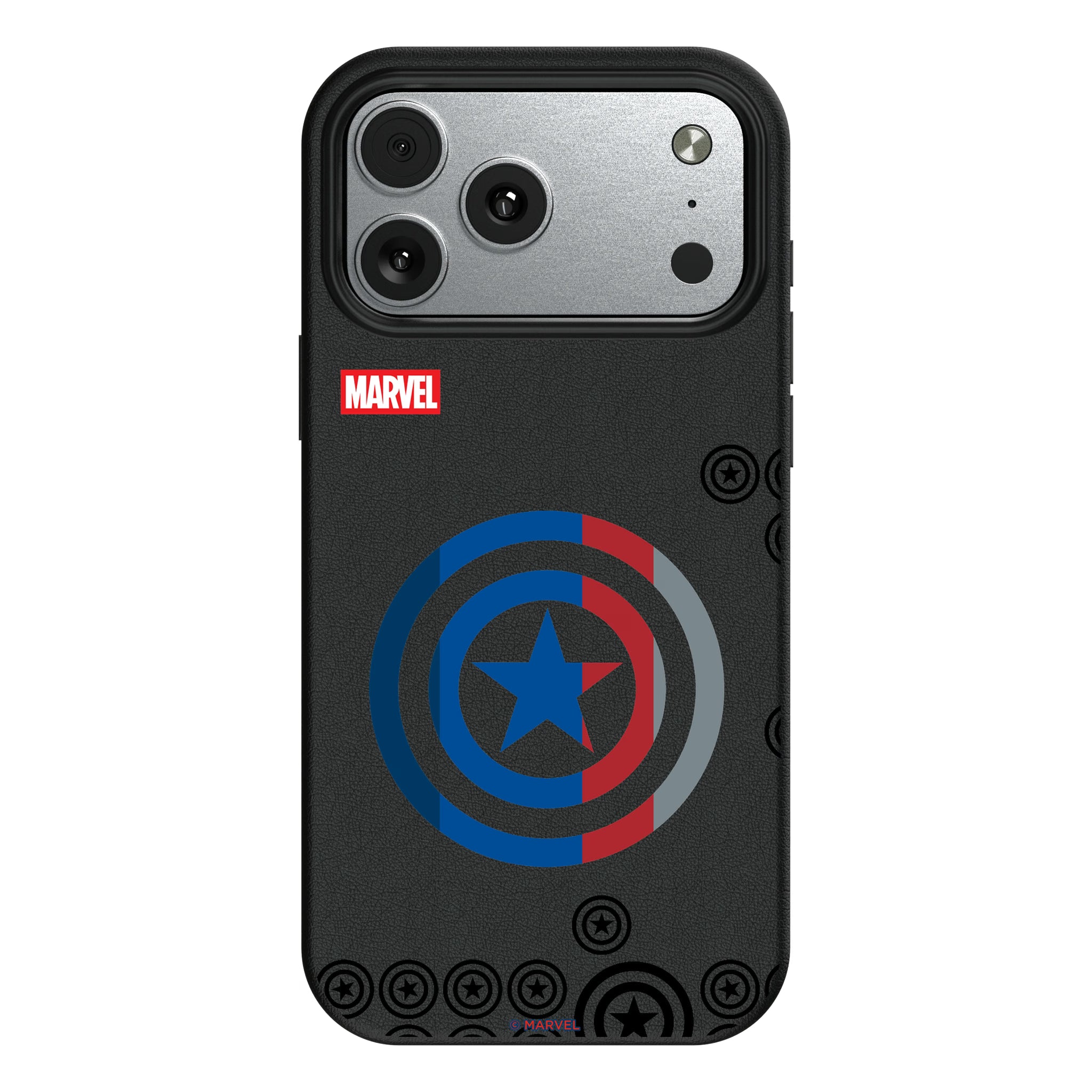 Marvel Avengers Captain America Sigil iPhone MagSafe Compatible Phone Case for Apple iPhone#Device_iPhone 17 Pro Max
