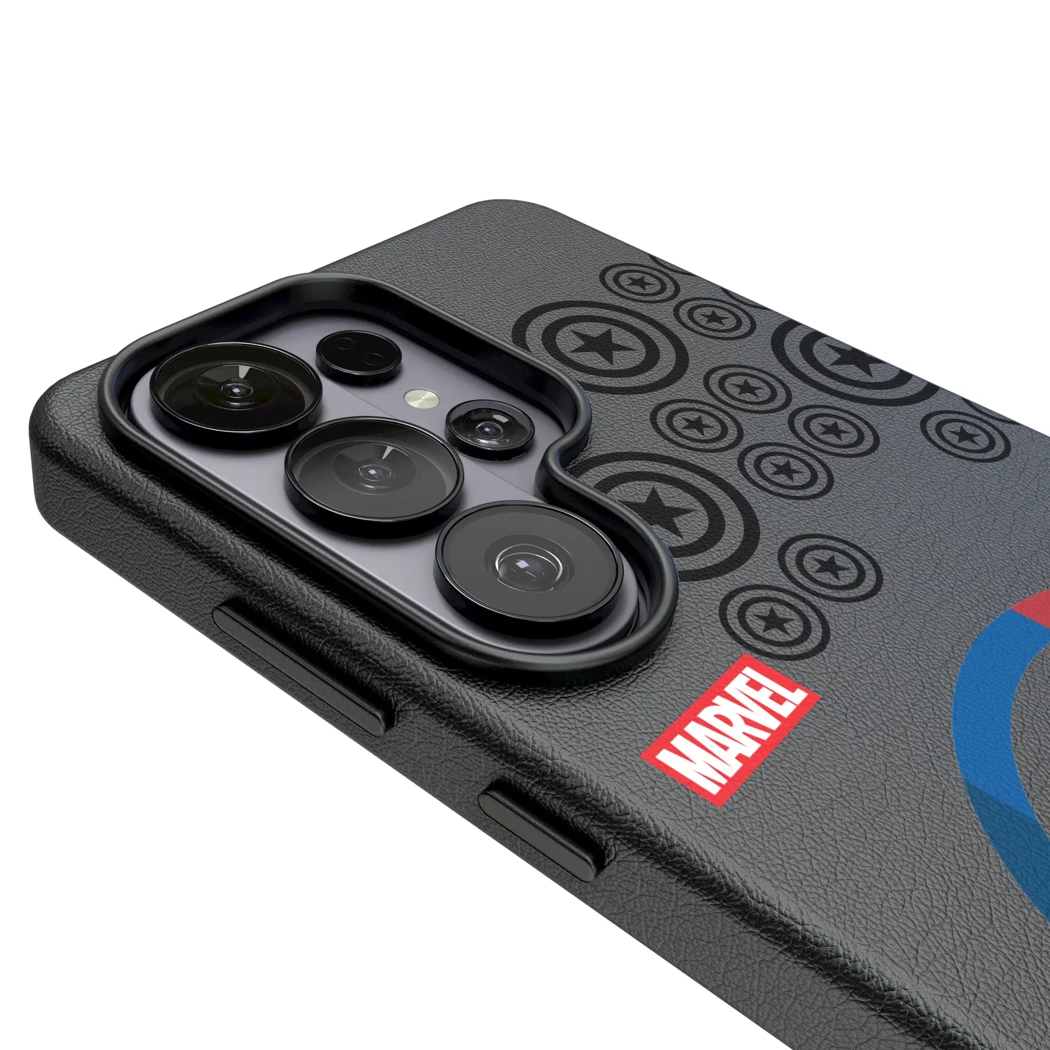 Marvel Avengers Captain America Sigil Galaxy MagSafe Compatible Phone Case for Samsung Galaxy - Detail#Device_Galaxy S26 Ultra