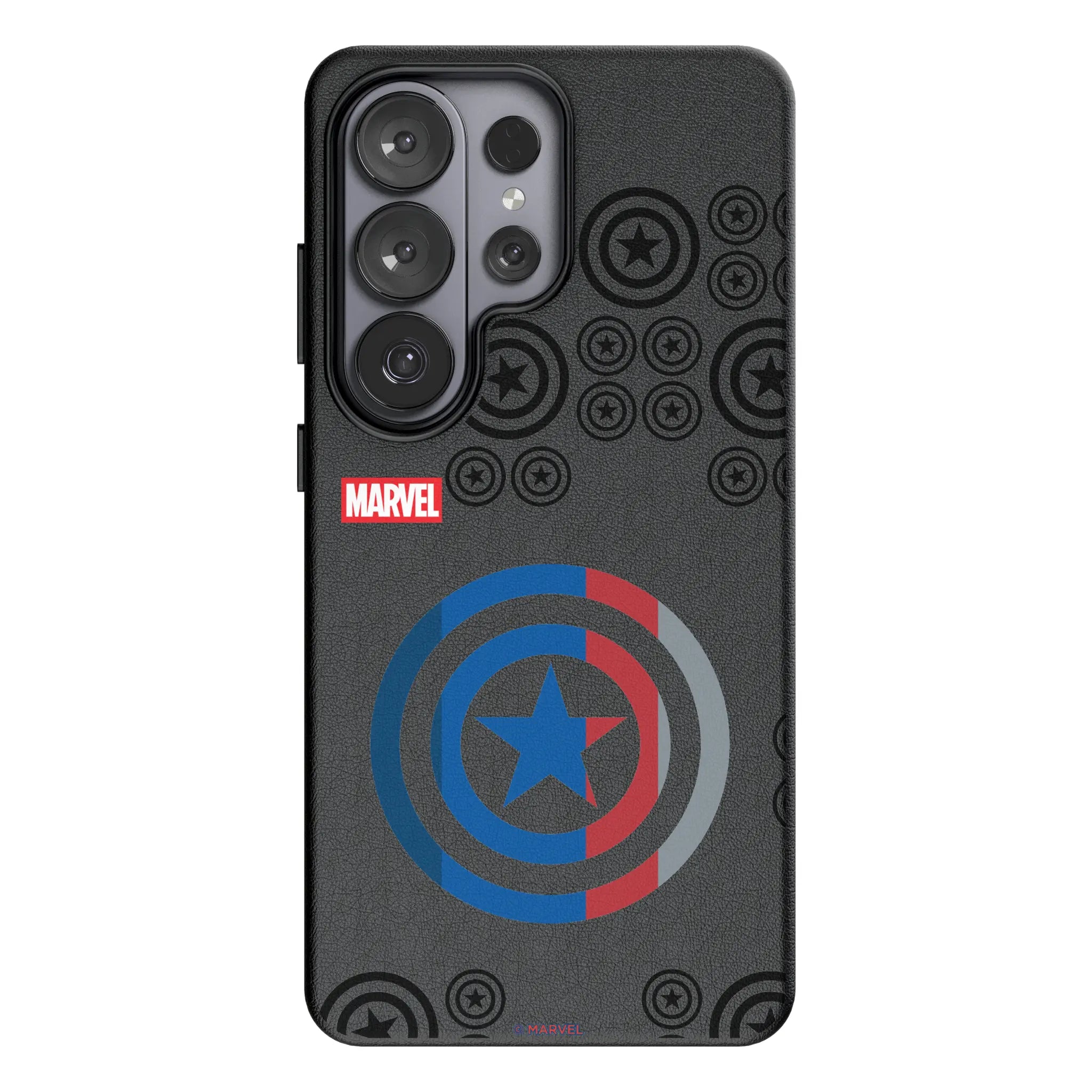 Marvel Avengers Captain America Sigil Galaxy MagSafe Compatible Phone Case for Samsung Galaxy#Device_Galaxy S26 Ultra