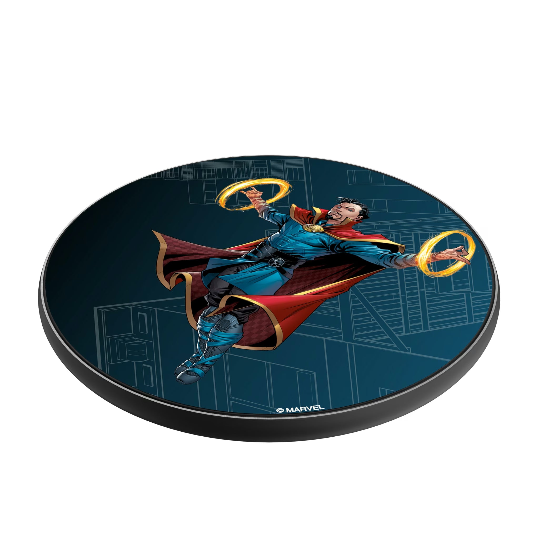 Marvel Avengers Doctor Strange MechLine 15-Watt Wireless Charger - Isometric View
