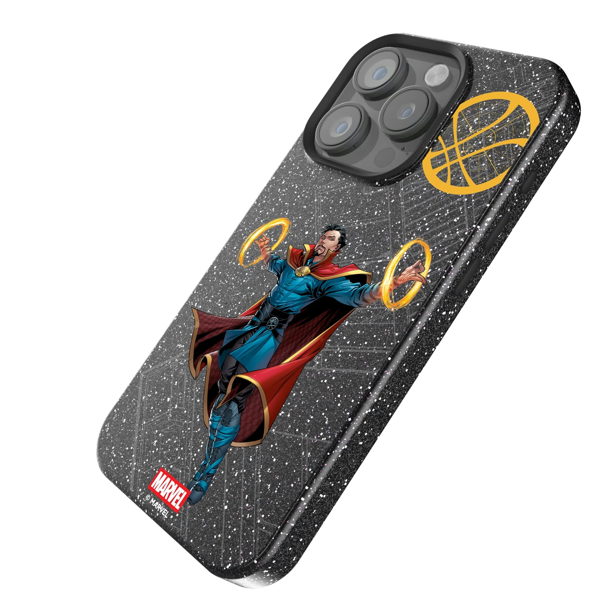 Marvel Avengers Doctor Strange MechLine iPhone Bling Phone Case for Apple iPhone - Isometric View