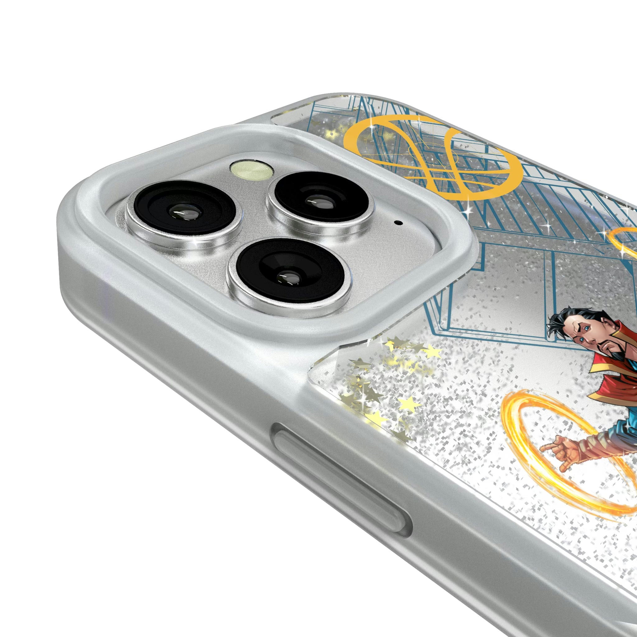 Marvel Avengers Doctor Strange MechLine iPhone Glitter Phone Case for Apple iPhone - Detail#Device_iPhone 16 Pro