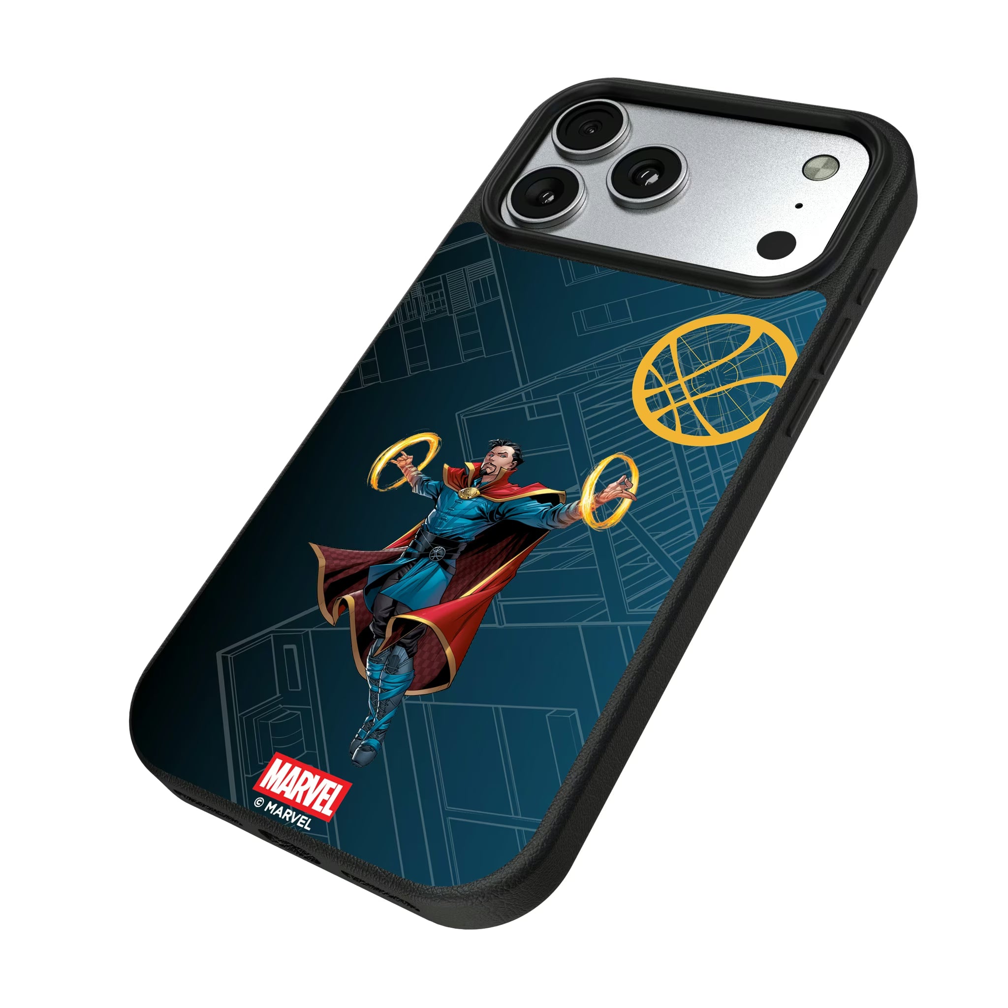 Marvel Avengers Doctor Strange MechLine iPhone MagSafe Compatible Phone Case for Apple iPhone - Isometric View#Device_iPhone 17 Pro Max