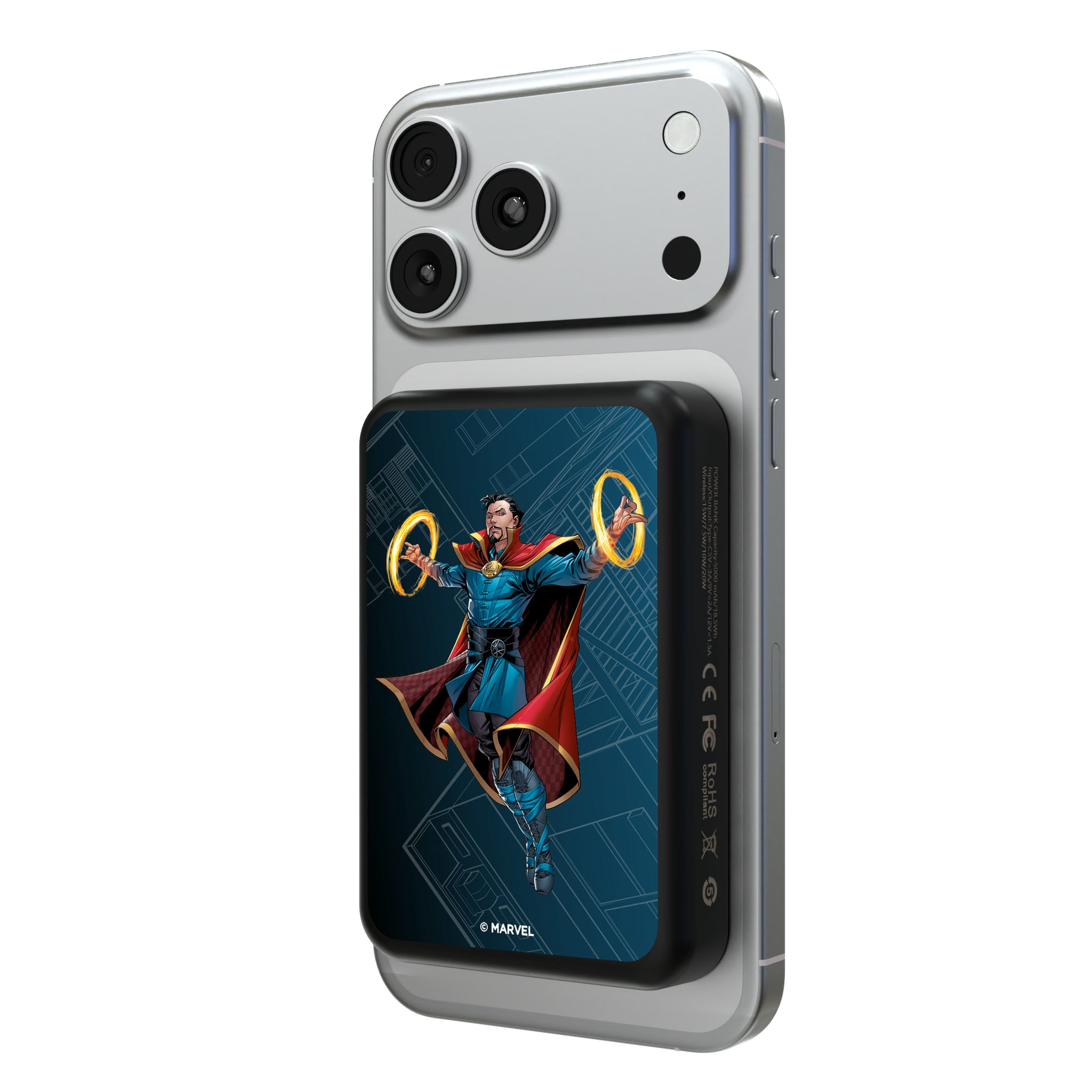 Marvel Avengers Doctor Strange MechLine Wireless Mag Power Bank