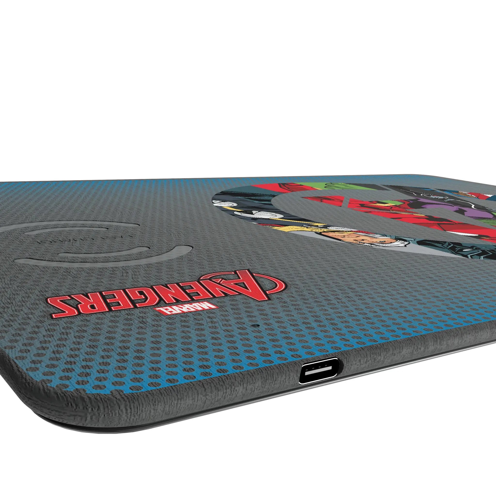 Marvel Avengers Grid 15-Watt Wireless Charger and Mouse Pad