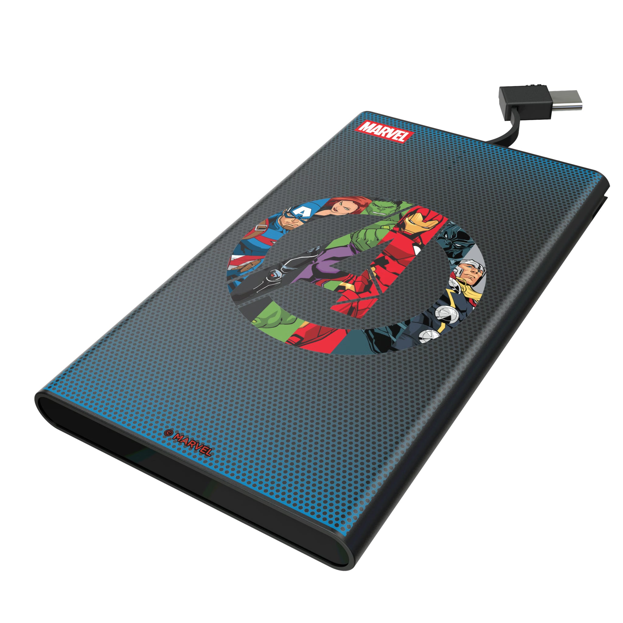 Marvel Avengers Grid 5000mAh Flat Powerbank