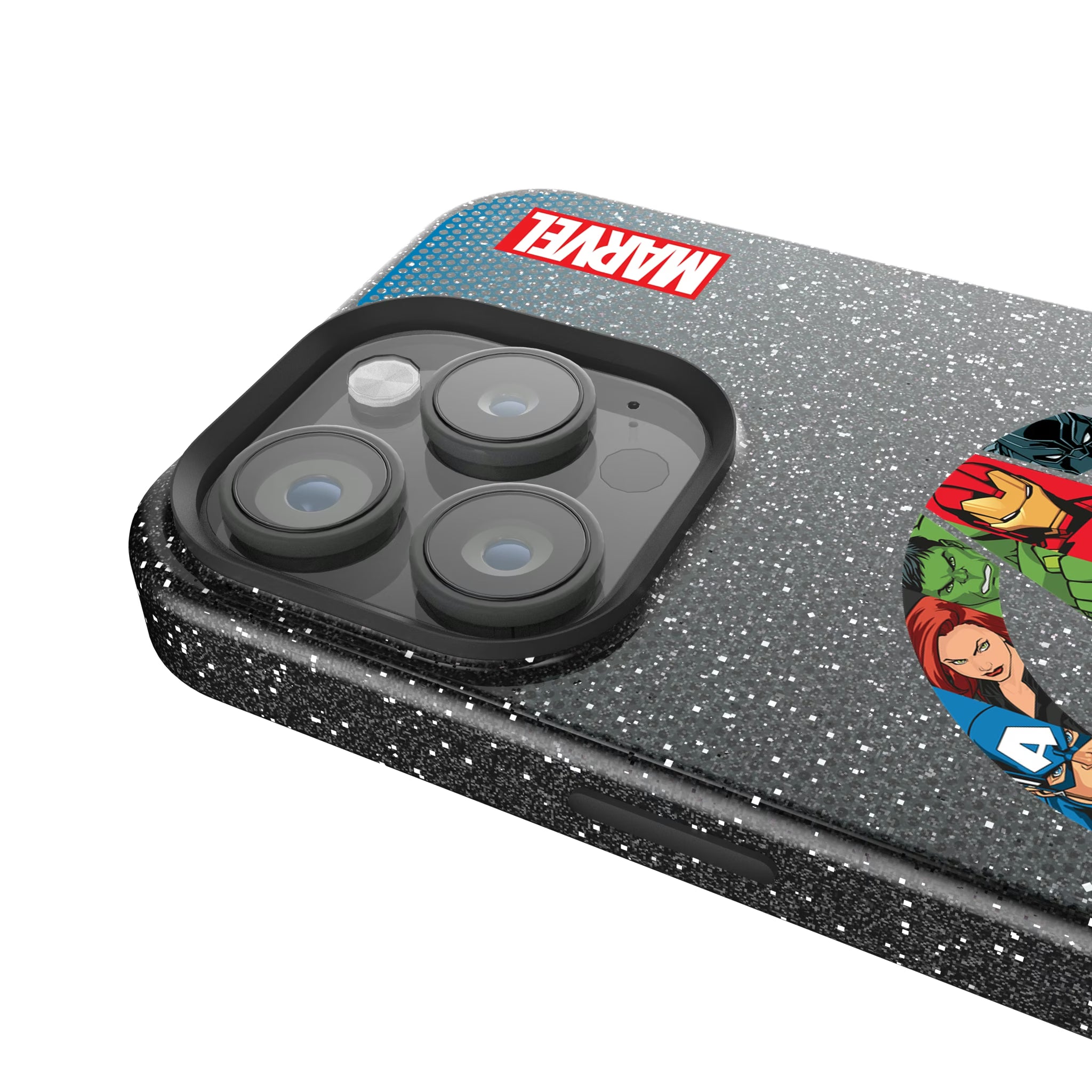 Marvel Avengers Grid iPhone Bling Phone Case for Apple iPhone - Detail
