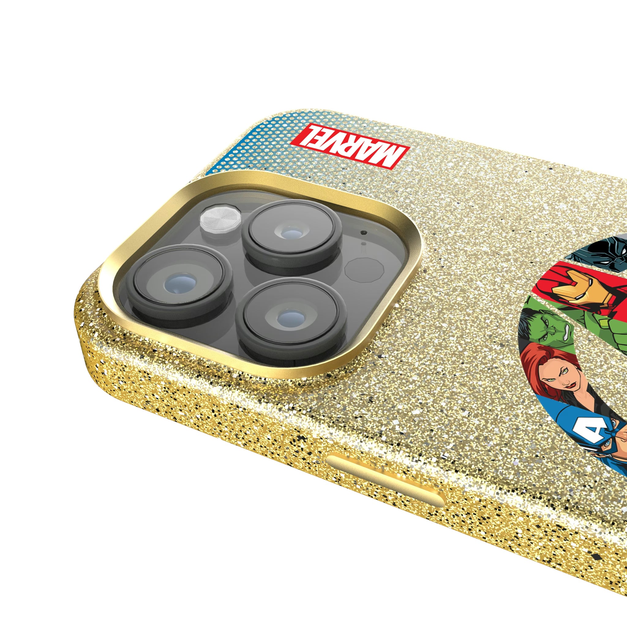 Marvel Avengers Grid iPhone Bling Phone Case for Apple iPhone - Detail