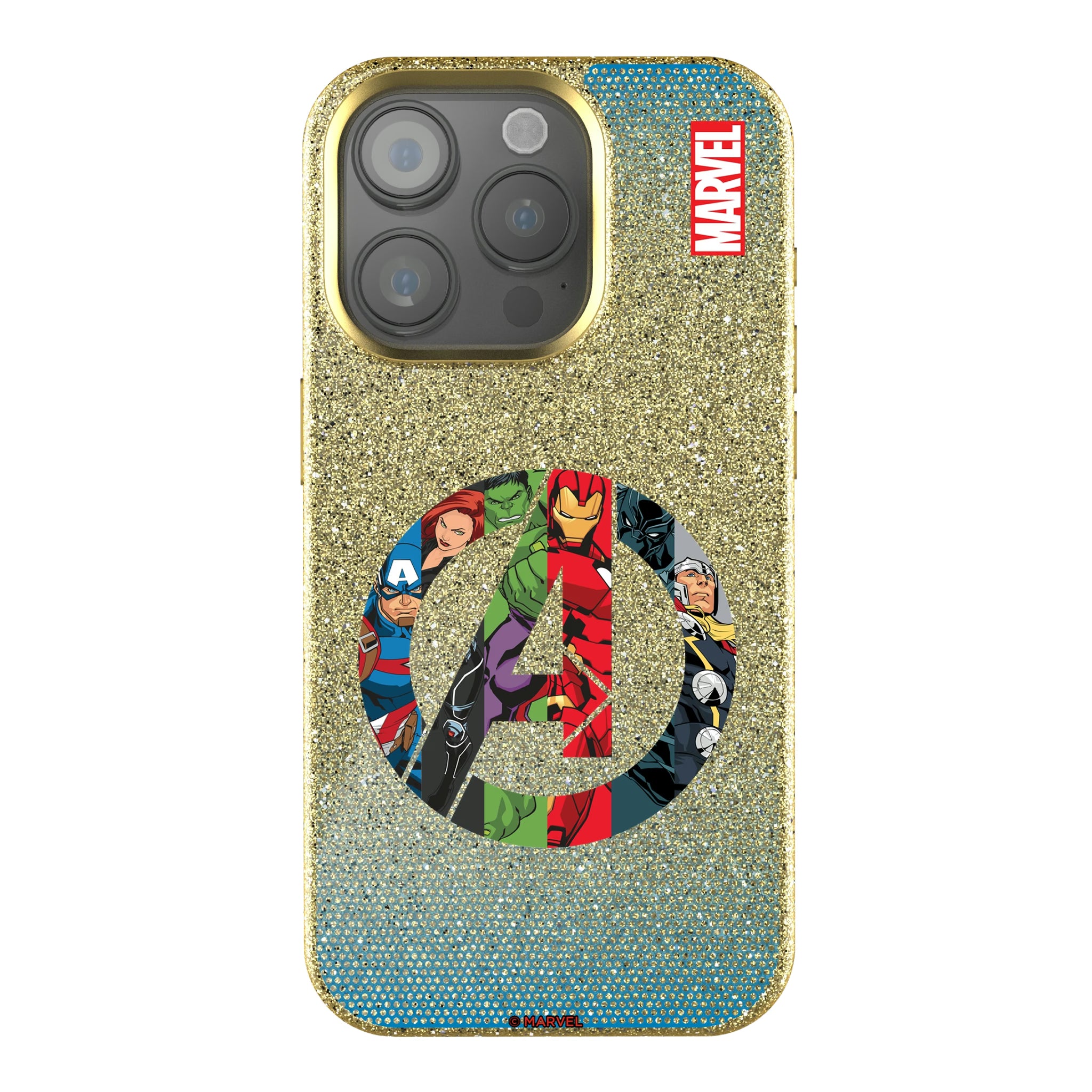Marvel Avengers Grid iPhone Bling Phone Case for Apple iPhone