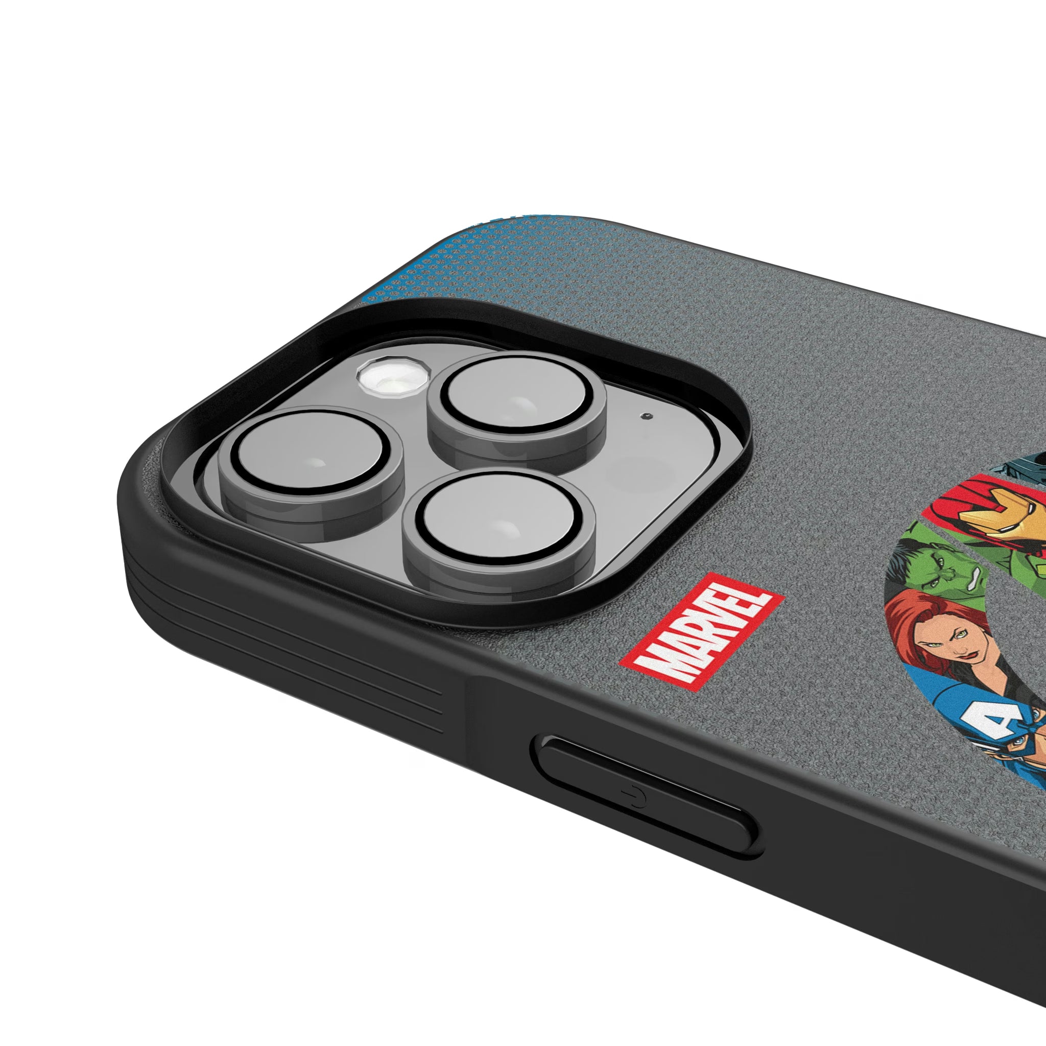 Marvel Avengers Grid iPhone Bump Phone Case for Apple iPhone - Detail