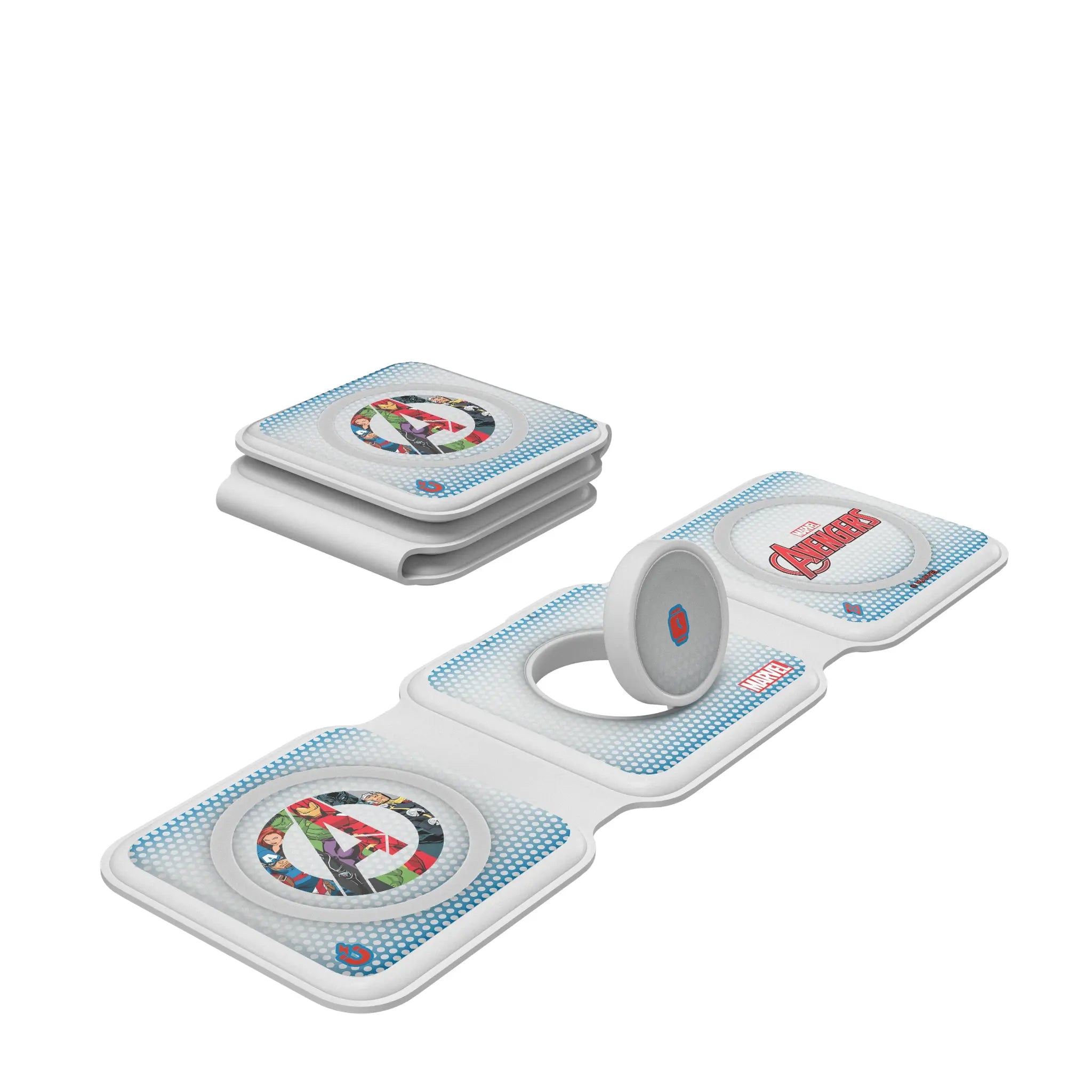 Marvel Avengers Grid Foldable 3 in 1 Charger