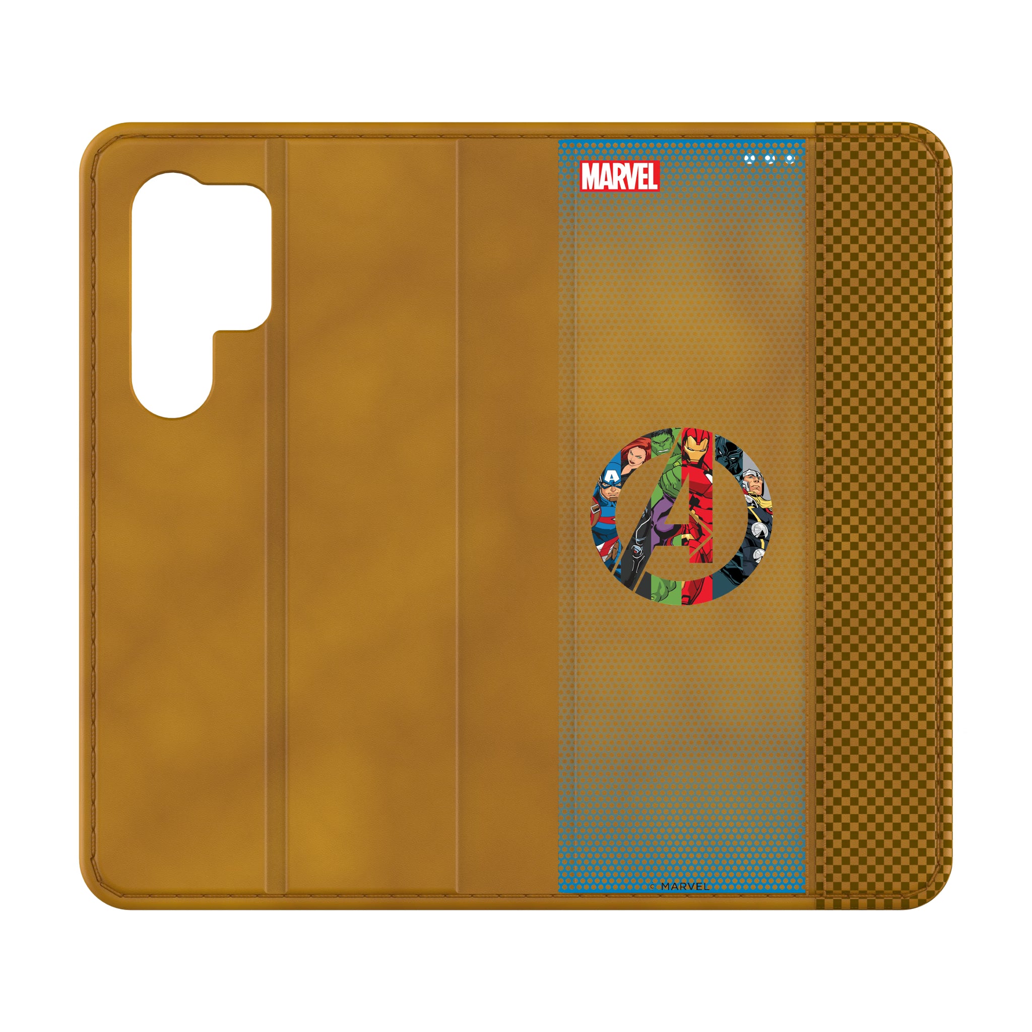 Marvel Avengers Grid Galaxy Folio Phone Case for Samsung Galaxy