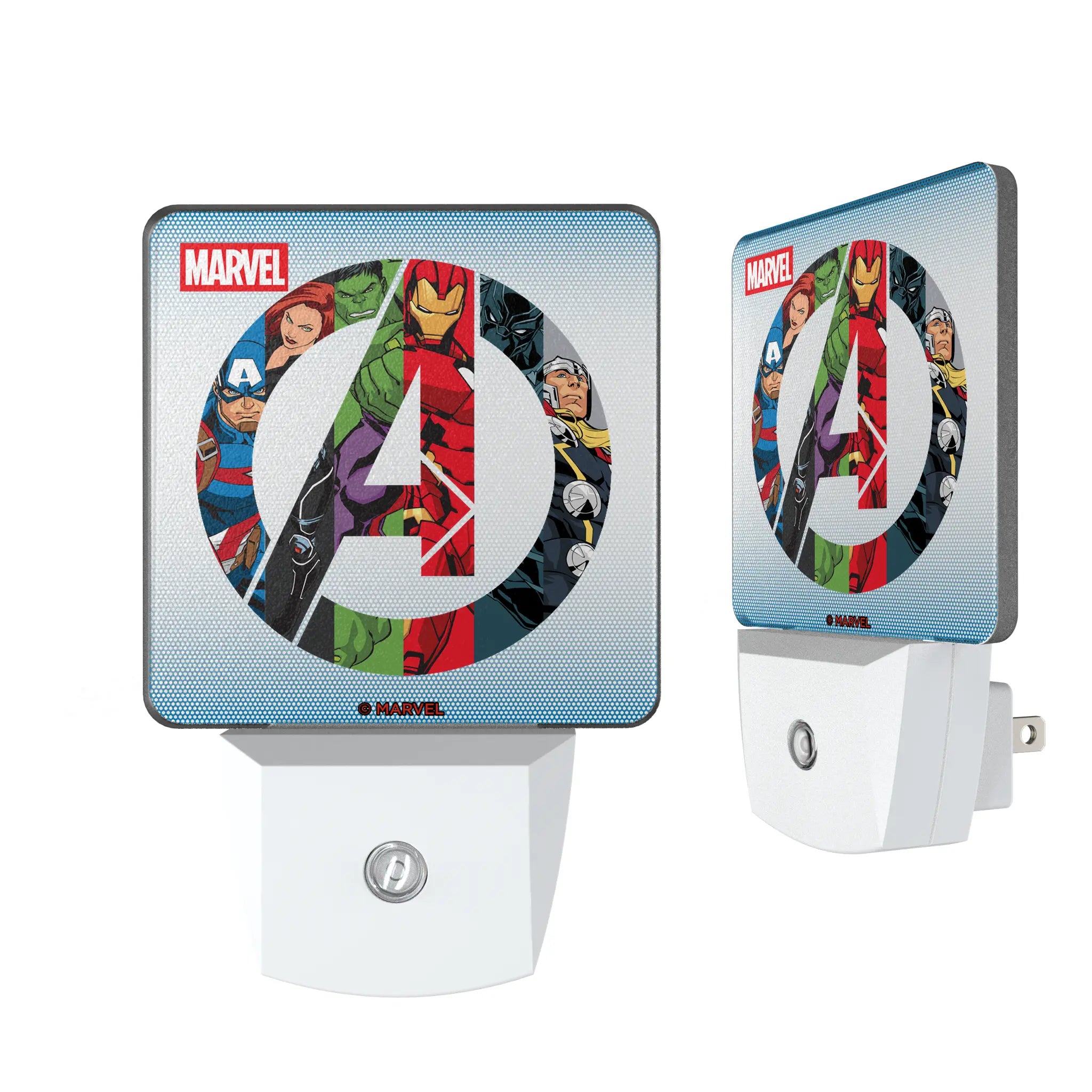 Marvel Avengers Grid Night Light 2-Pack