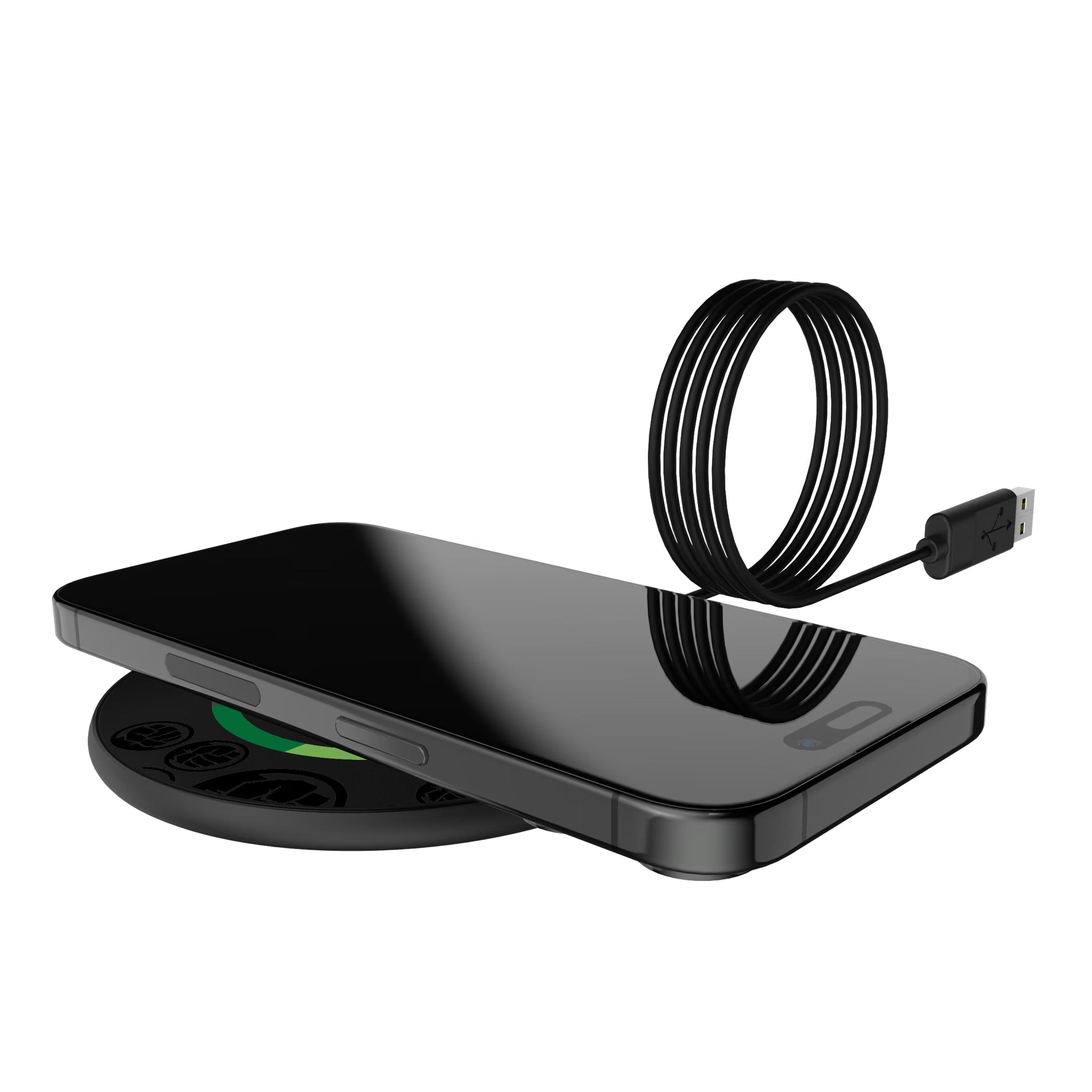 Marvel Avengers Hulk Sigil 15-Watt Wireless Charger - Lifestyle