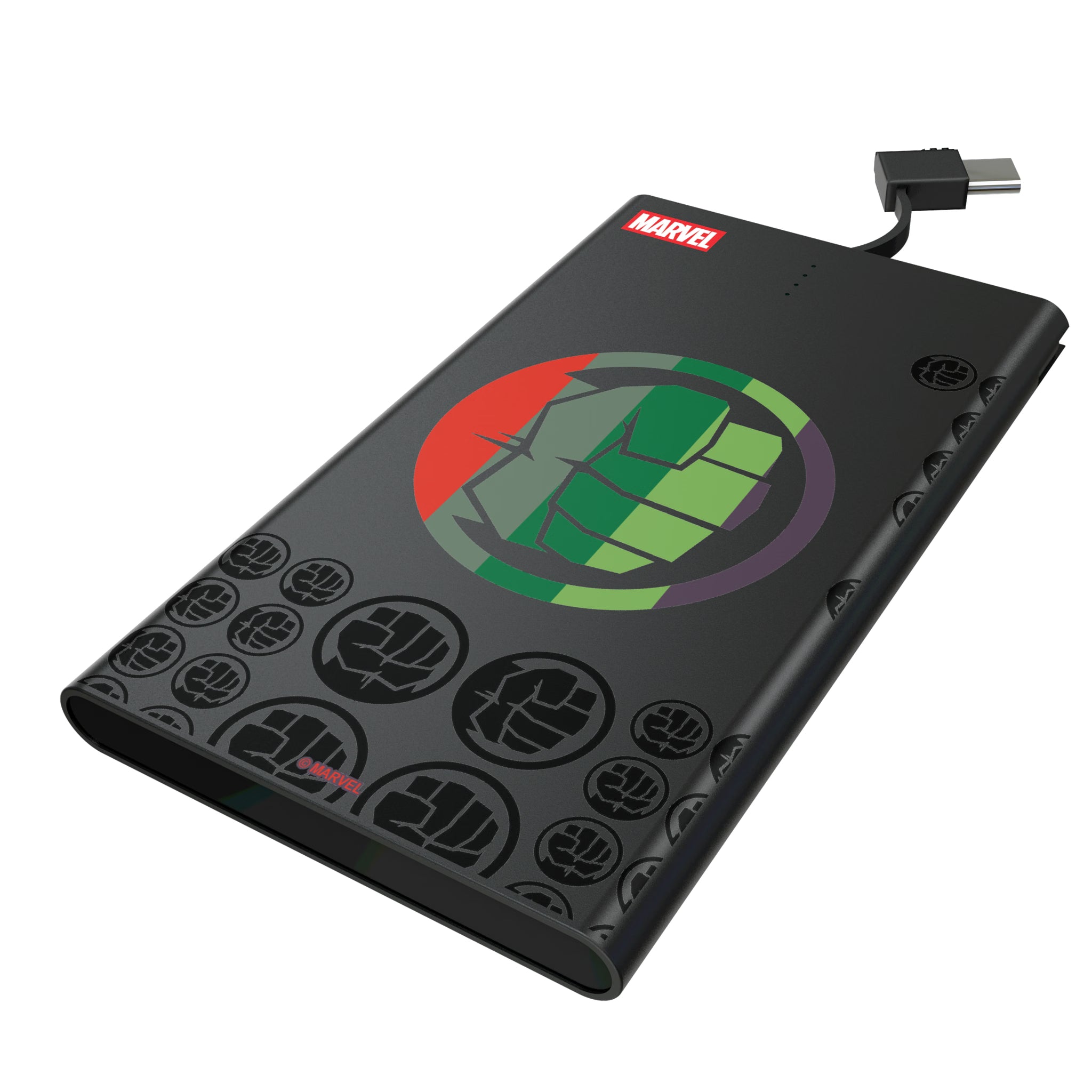 Marvel Avengers Hulk Sigil 5000mAh Flat Powerbank
