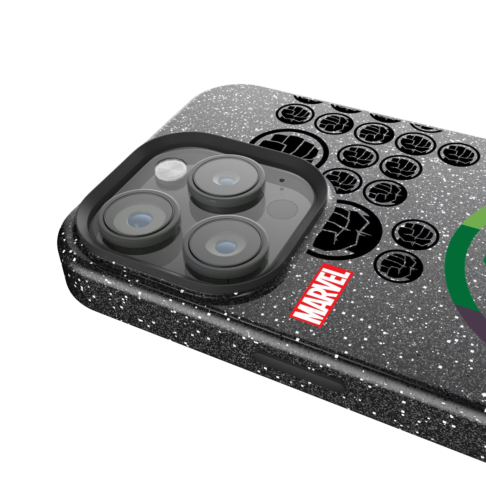 Marvel Avengers Hulk Sigil iPhone Bling Phone Case for Apple iPhone - Detail