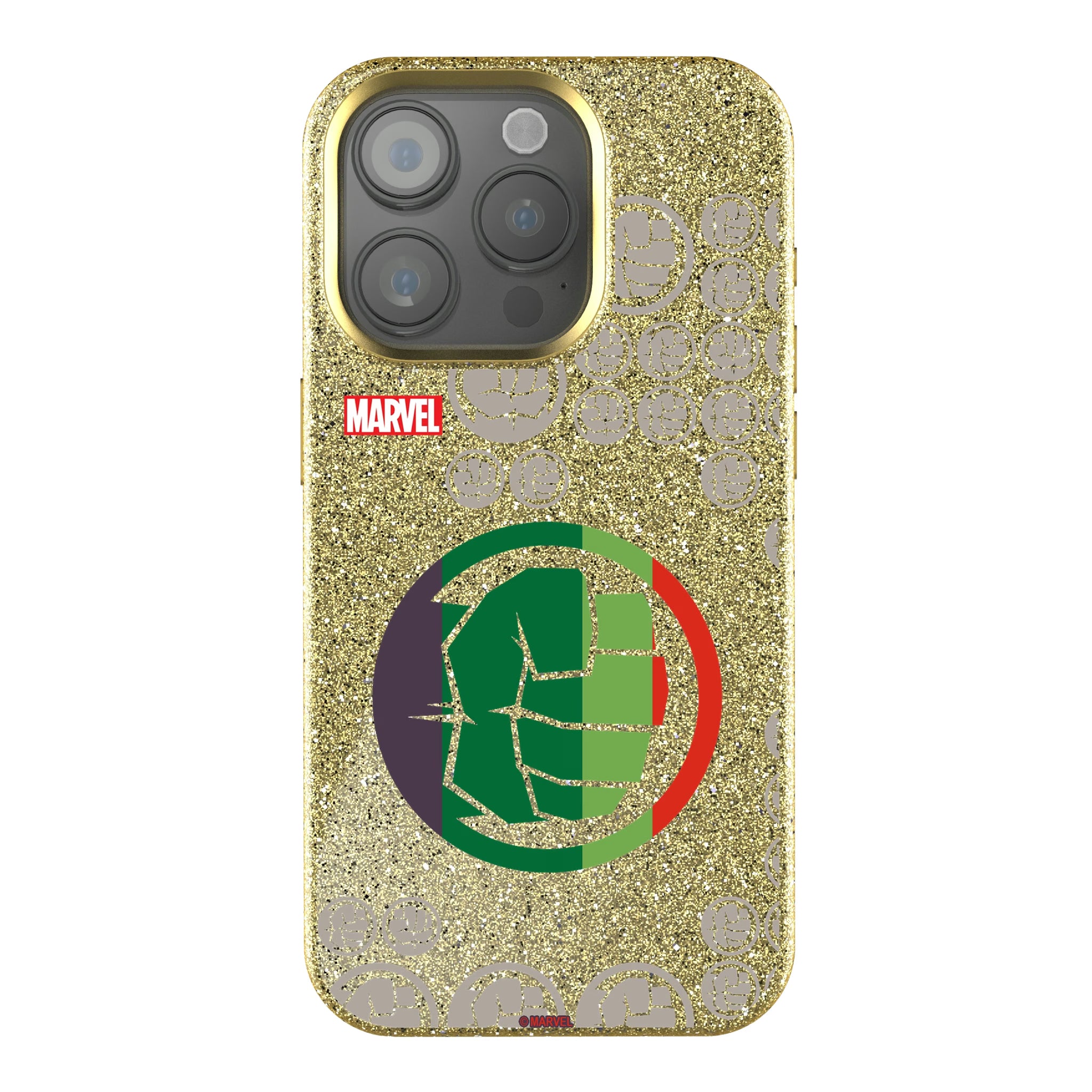 Marvel Avengers Hulk Sigil iPhone Bling Phone Case for Apple iPhone