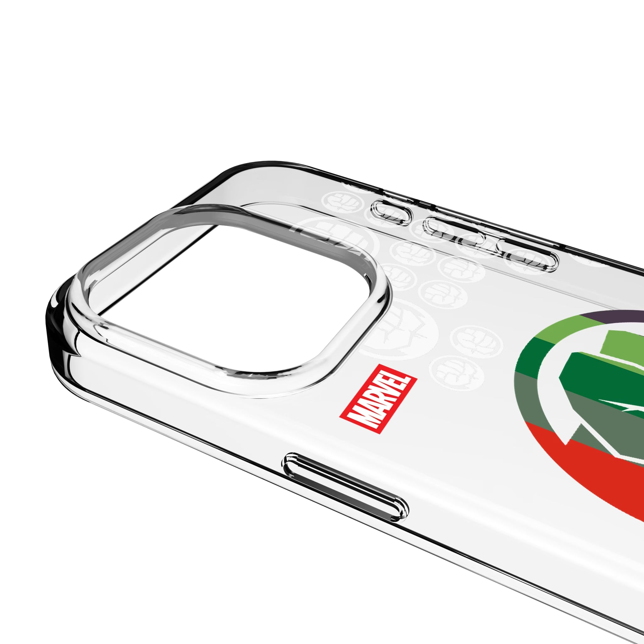 Marvel Avengers Hulk Sigil iPhone Clear Phone Case for Apple iPhone - Detail