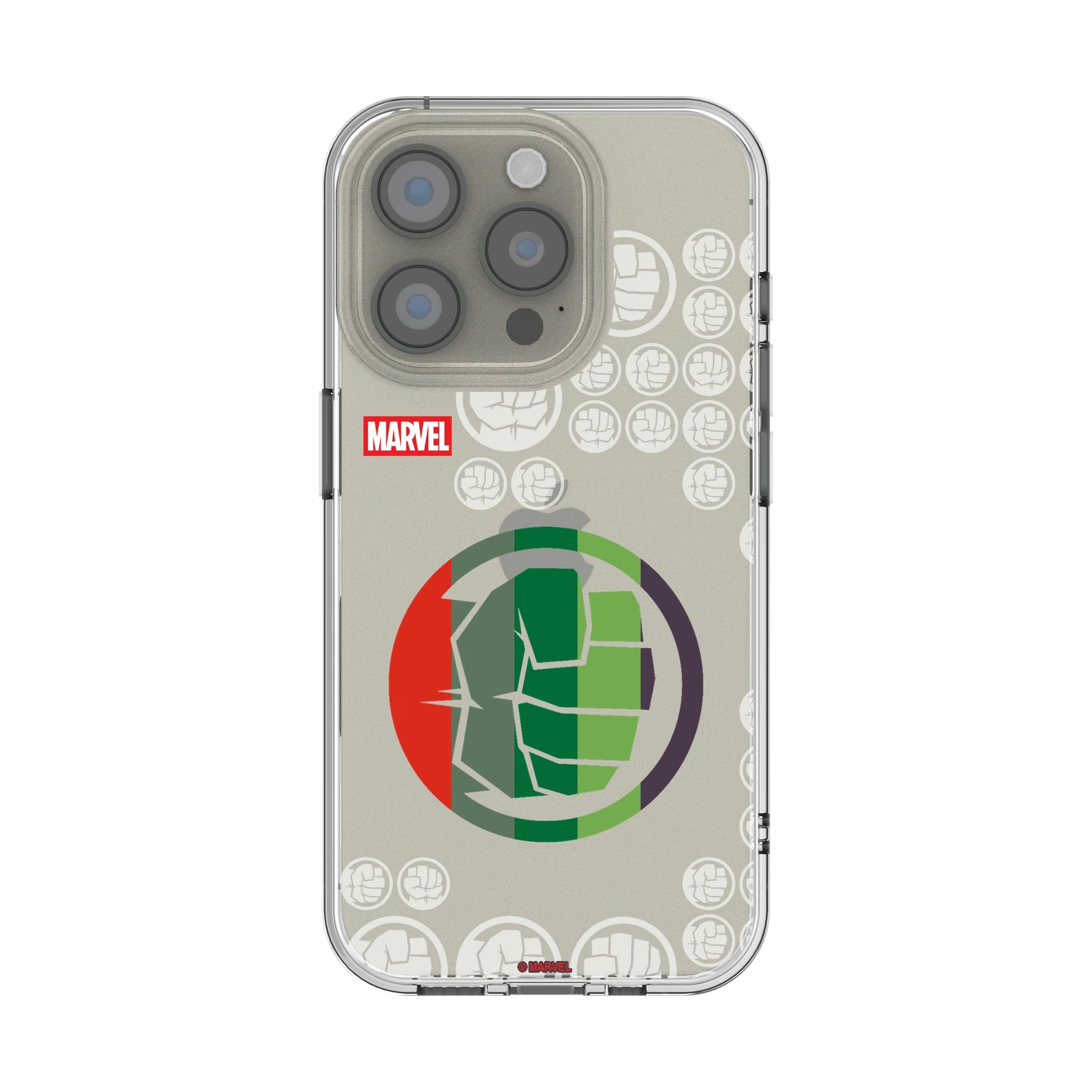 Marvel Avengers Hulk Sigil iPhone Clear Phone Case for Apple iPhone