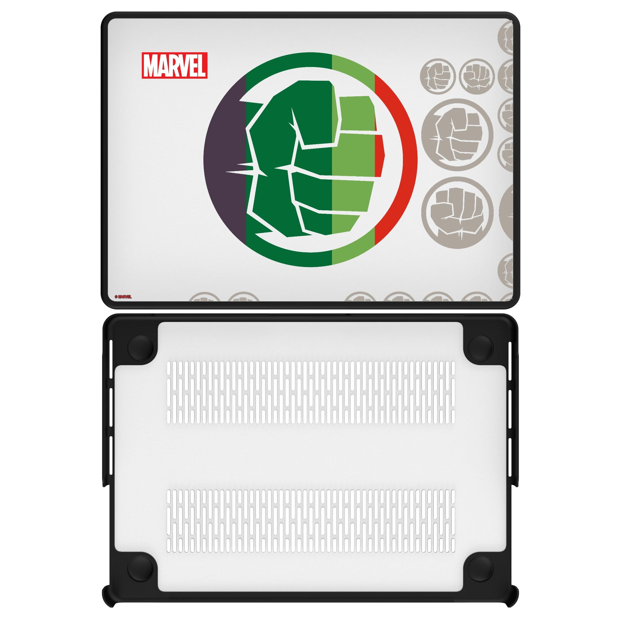 Marvel Avengers Hulk Sigil MacBook Laptop Case for Apple MacBook#Device_MacBook Pro (14-inch, 2021) / MacBook Pro (14-inch, 2023) / MacBook Pro (14-inch, 2024)
