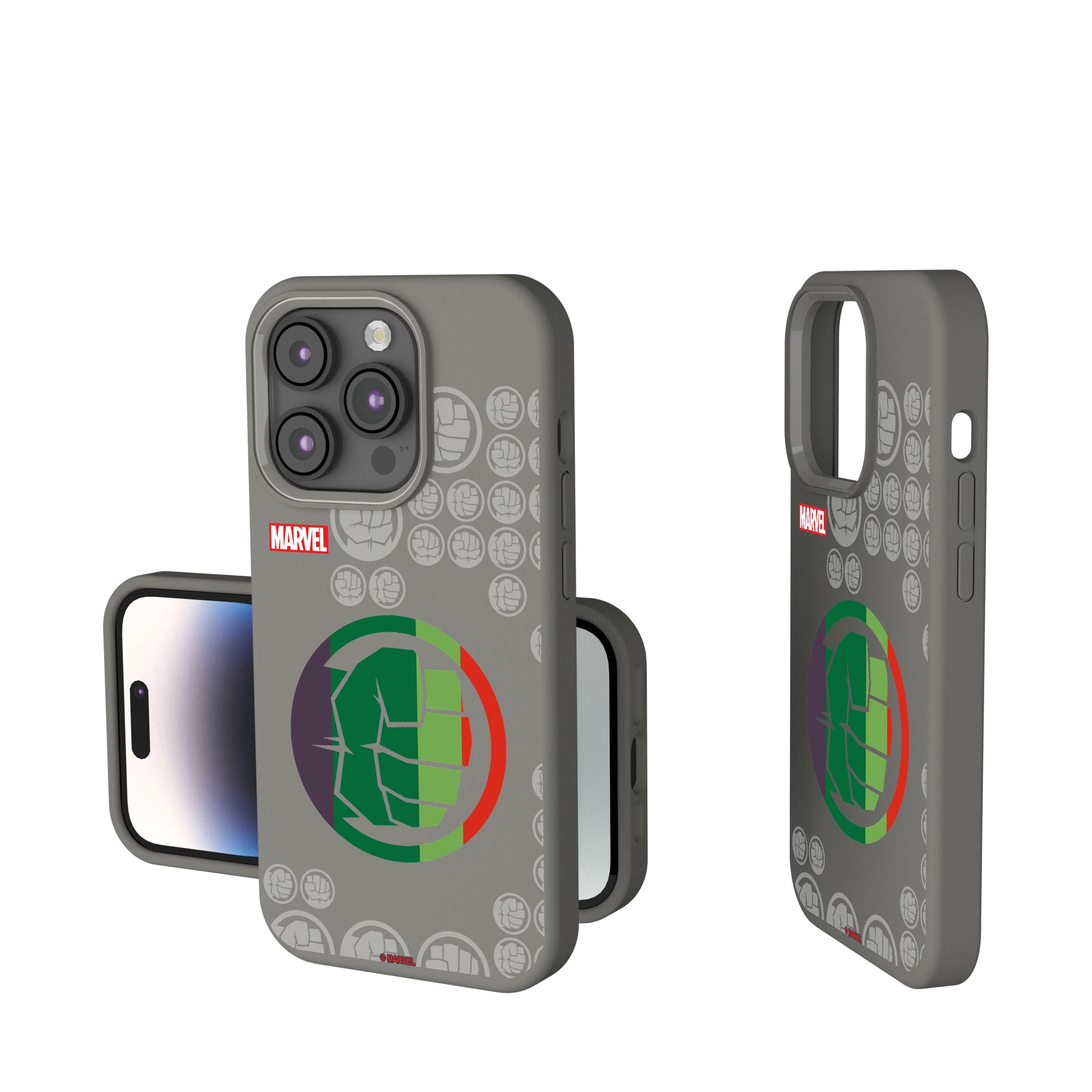 Marvel Avengers Hulk Sigil iPhone Soft Touch Phone Case for Apple iPhone