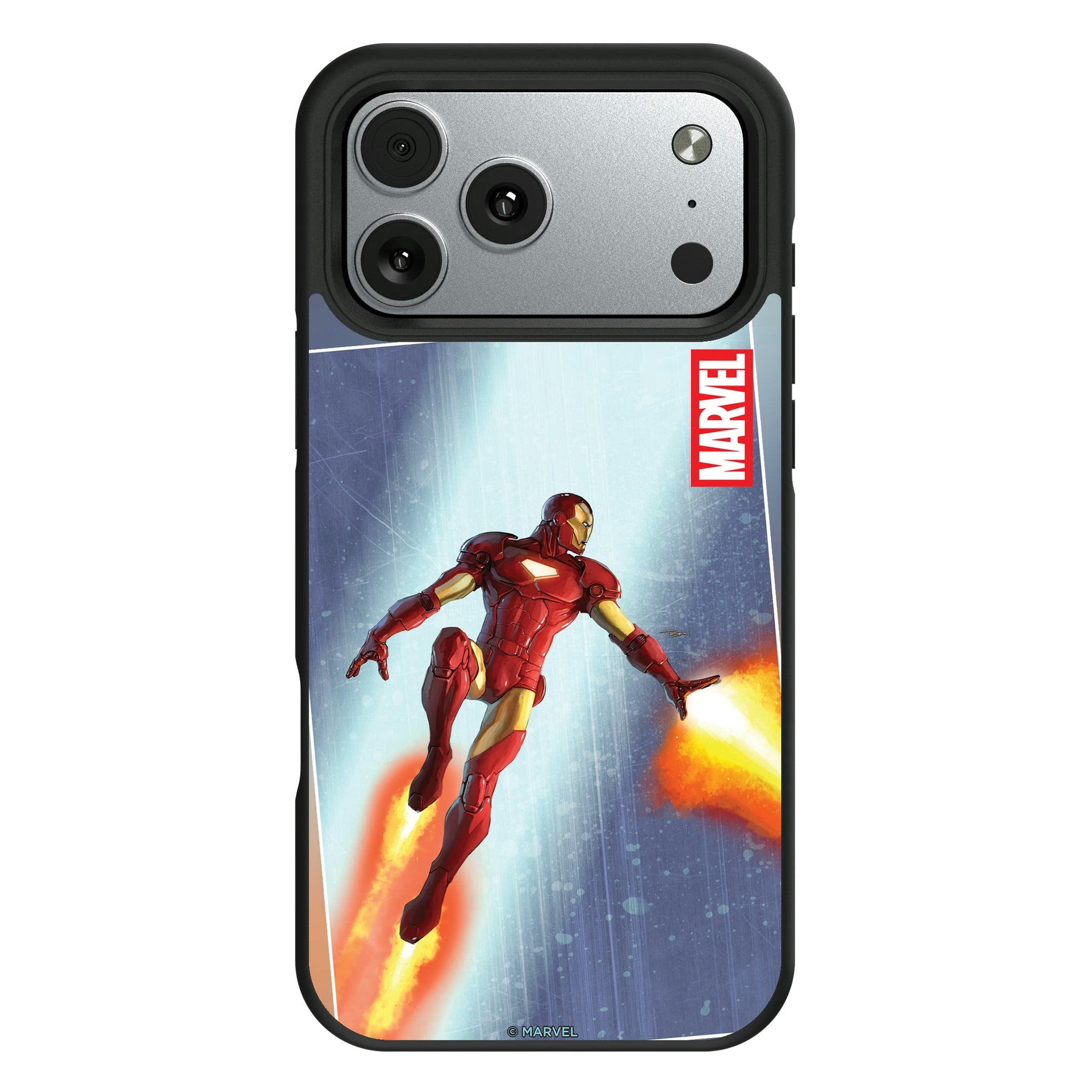 Marvel Avengers Iron Man Cover Art iPhone Bump Phone Case for Apple iPhone#Device_iPhone 17 Pro Max
