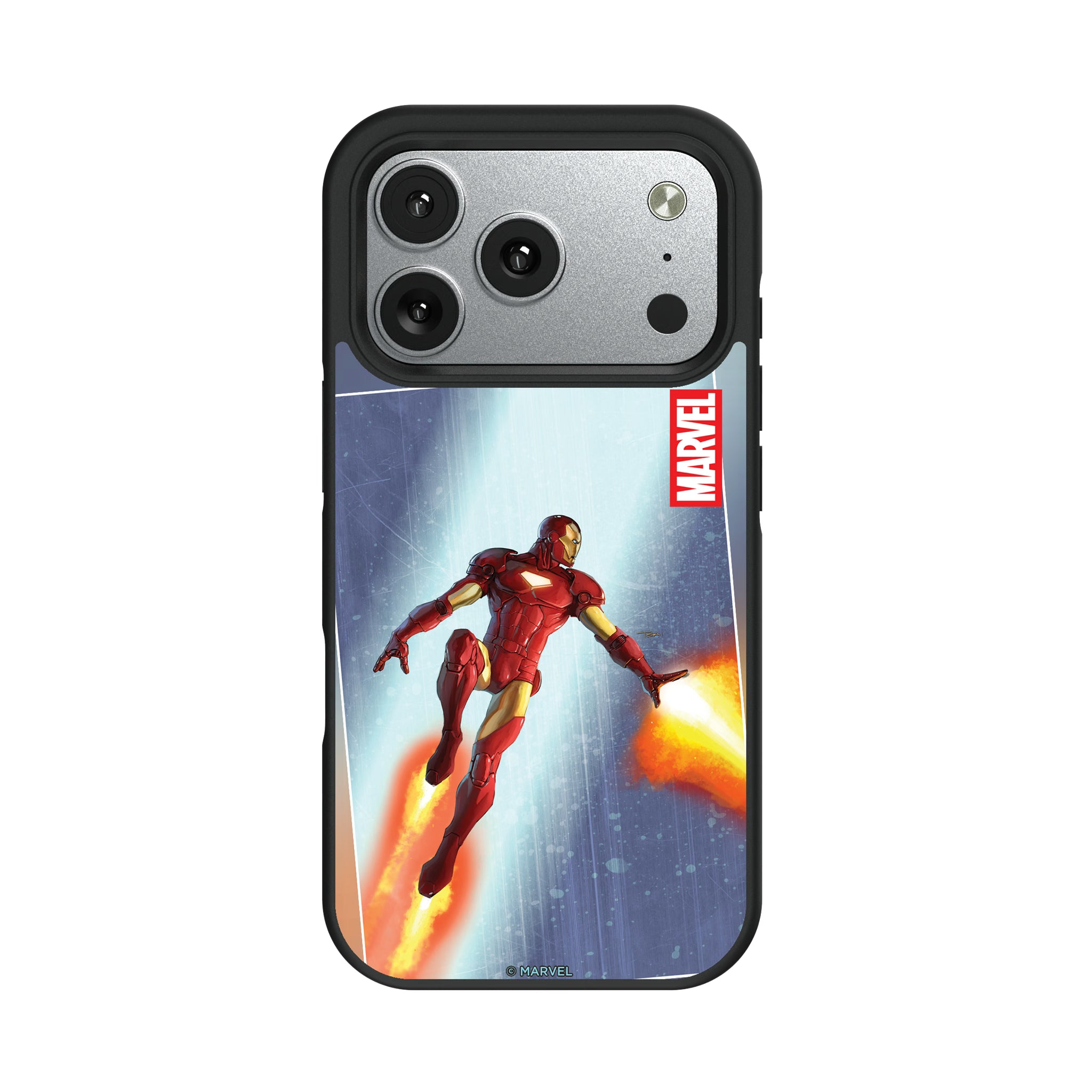 Marvel Avengers Iron Man Cover Art iPhone Bump Phone Case for Apple iPhone#Device_iPhone 17 Pro