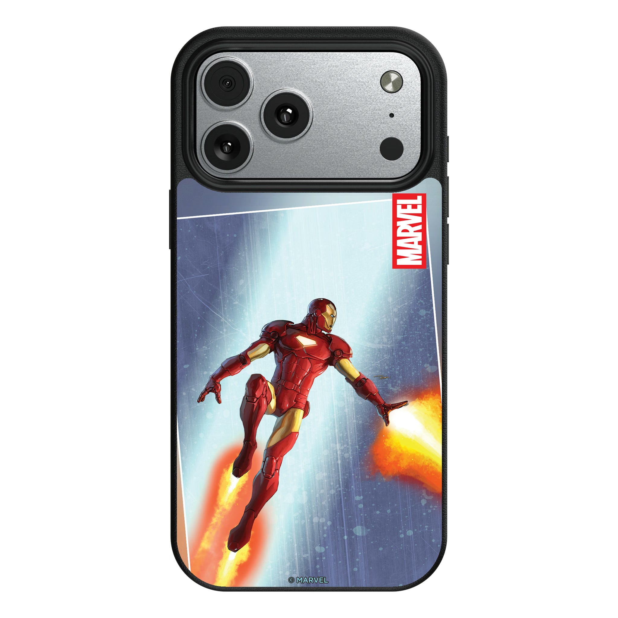 Marvel Avengers Iron Man Cover Art iPhone MagSafe Compatible Phone Case for Apple iPhone#Device_iPhone 17 Pro Max
