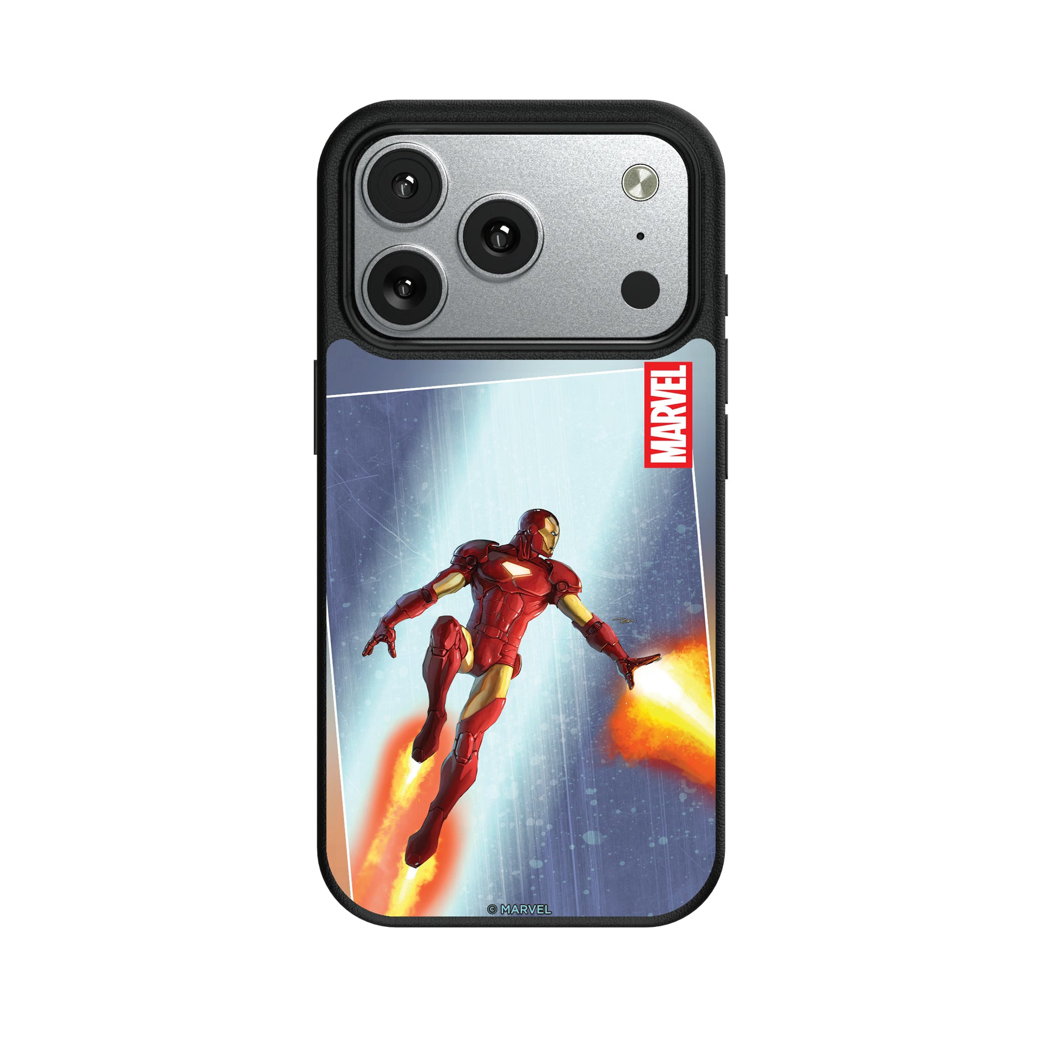 Marvel Avengers Iron Man Cover Art iPhone MagSafe Compatible Phone Case for Apple iPhone#Device_iPhone 17 Pro