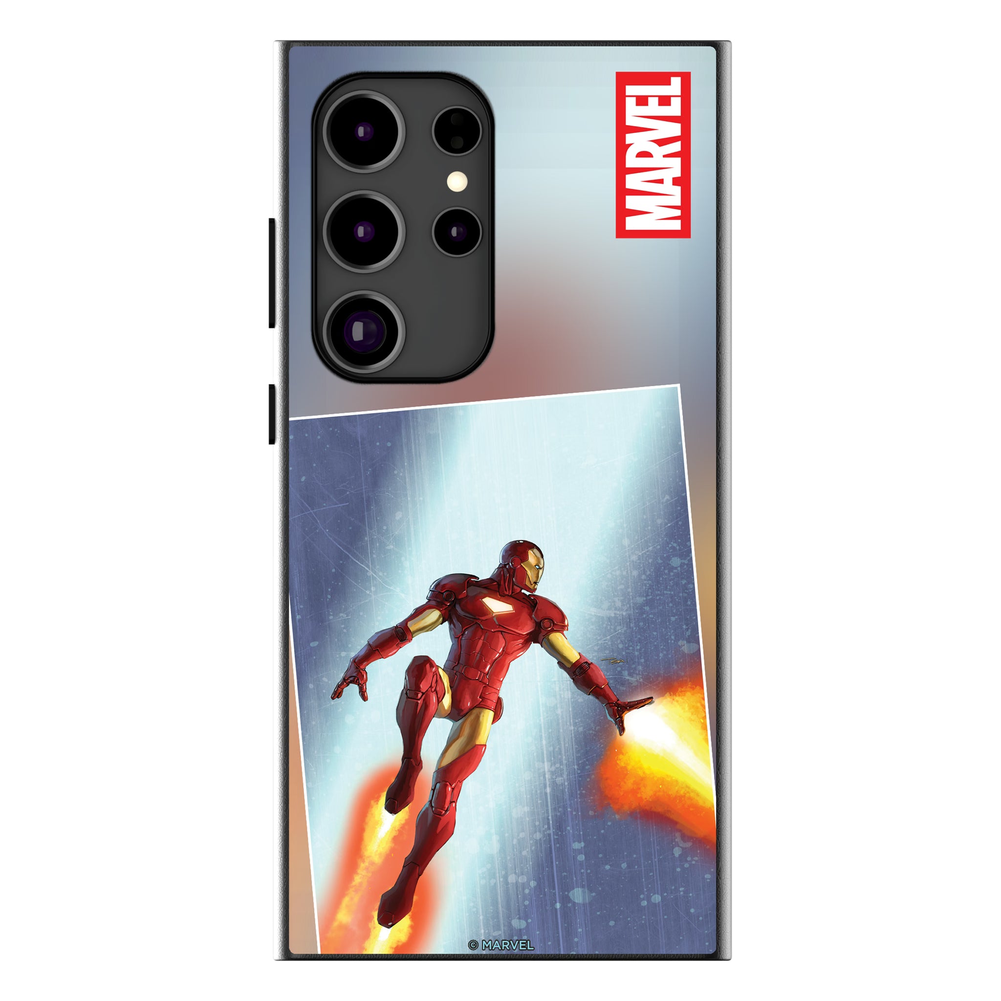 Marvel Avengers Iron Man Cover Art Galaxy MagSafe Compatible Phone Case for Samsung Galaxy