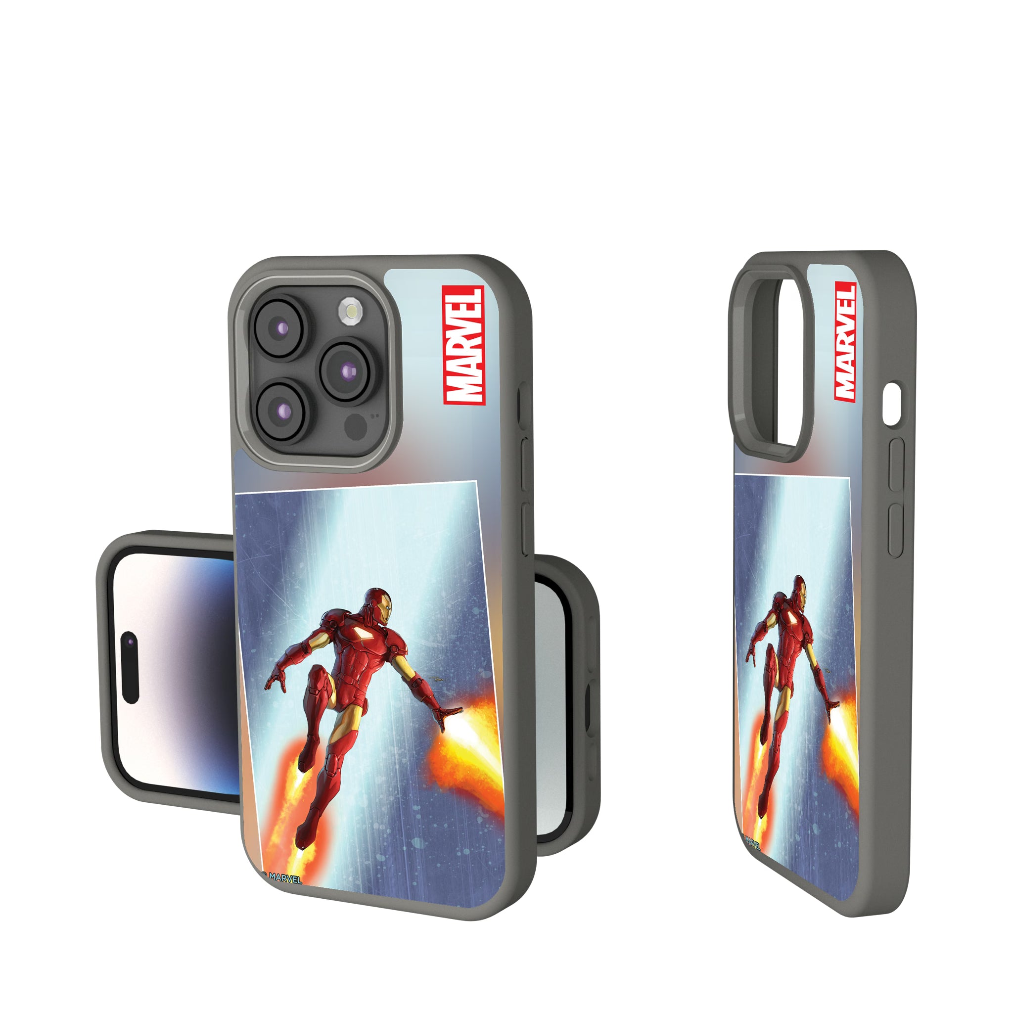 Marvel Avengers Iron Man Cover Art iPhone Soft Touch Phone Case for Apple iPhone